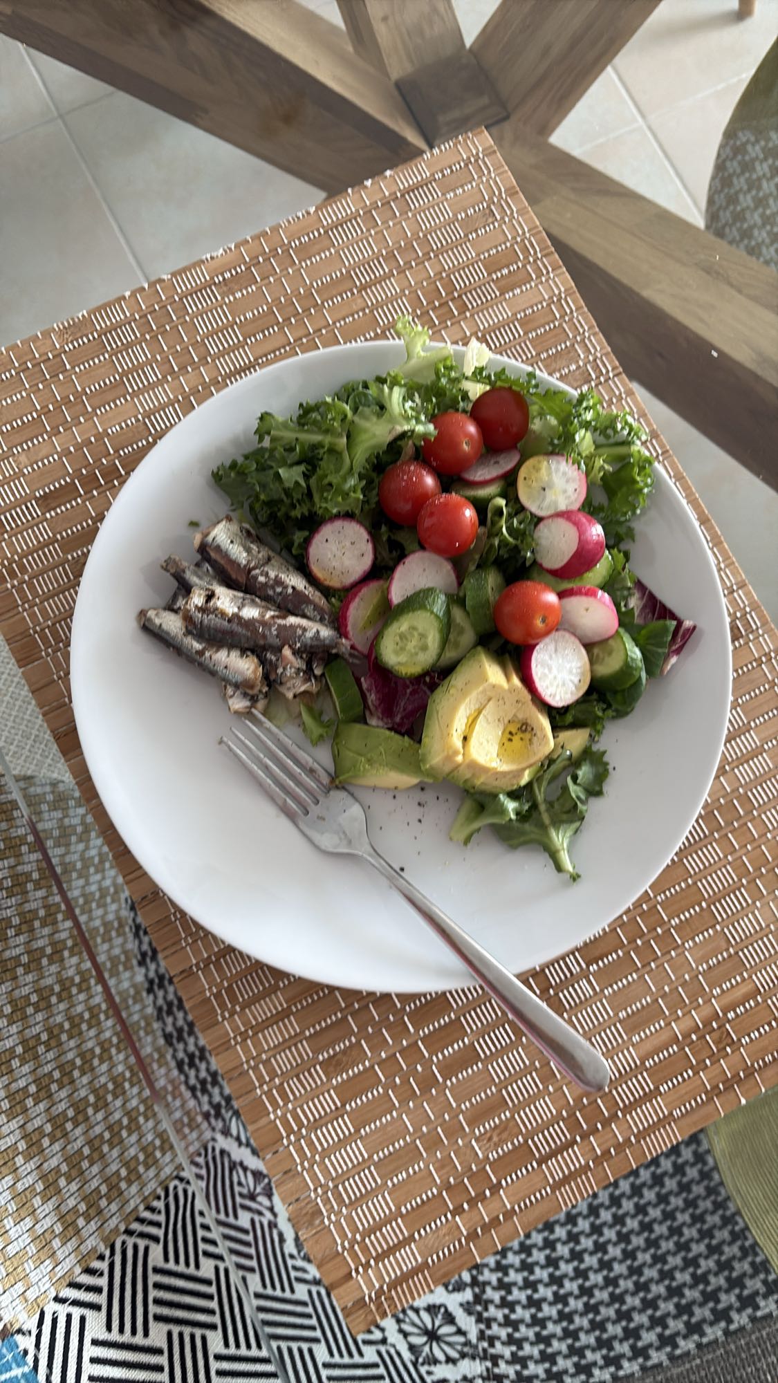 Sardine Avocado Salad