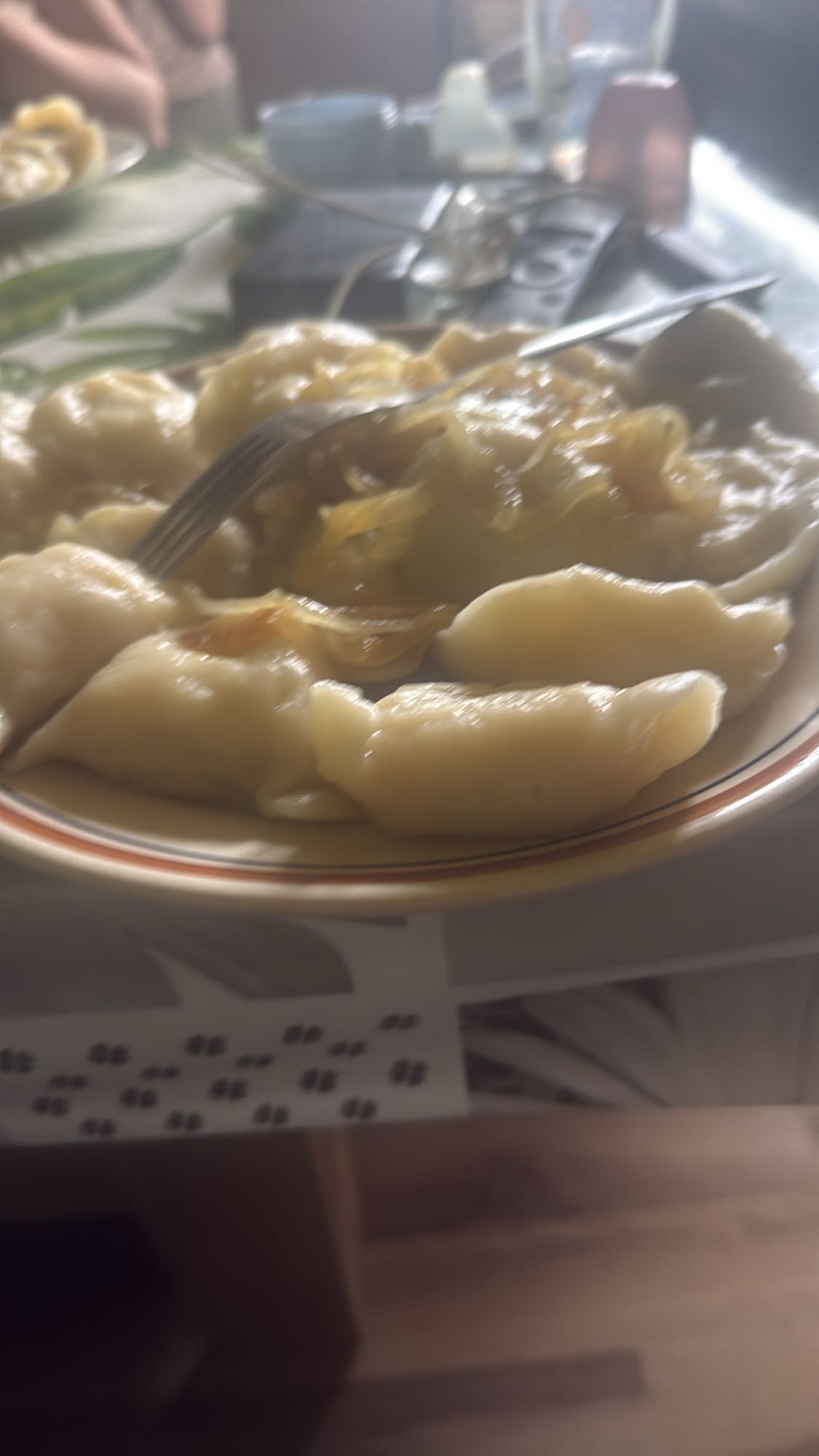 Pierogi z cebulą