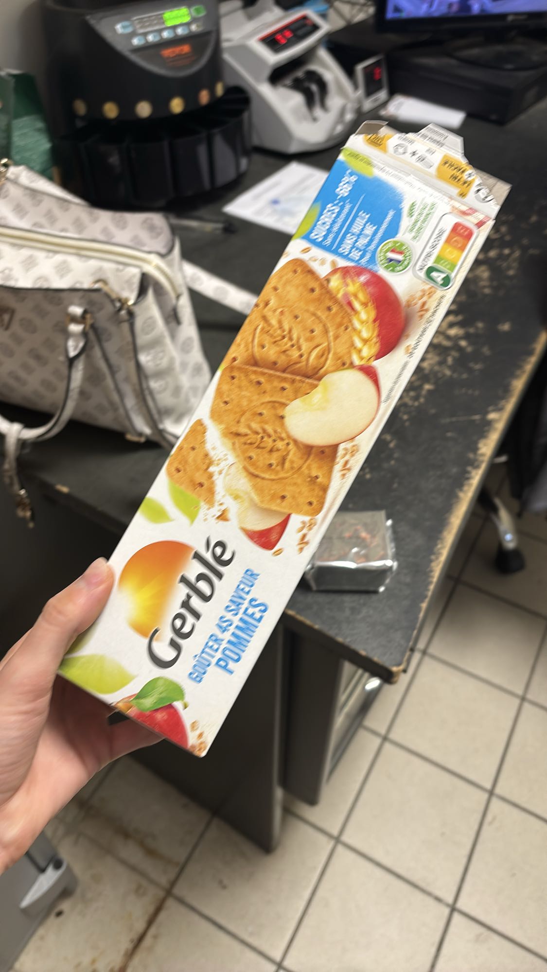 Biscuits pomme céréales