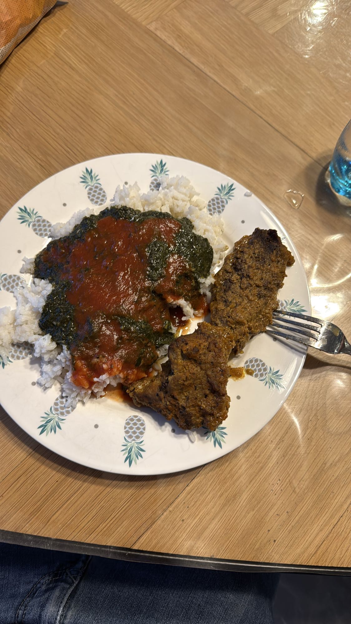 Rice Chicken Molokheyya