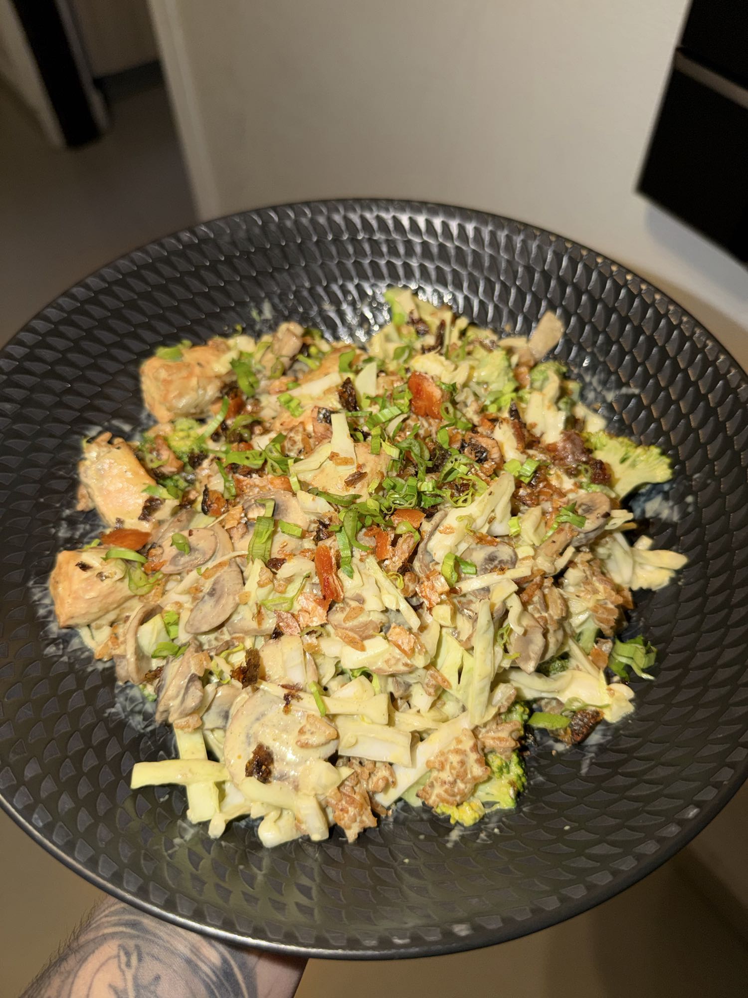 Ensalada con salmón
