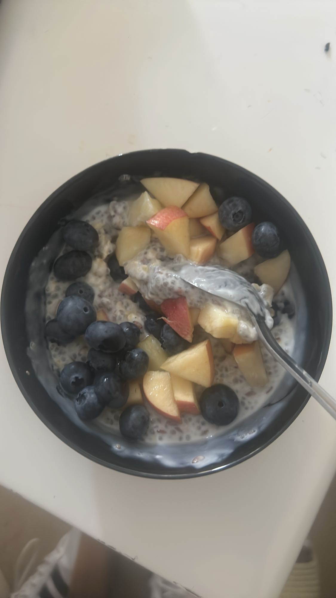 Overnight Oats mit Obst