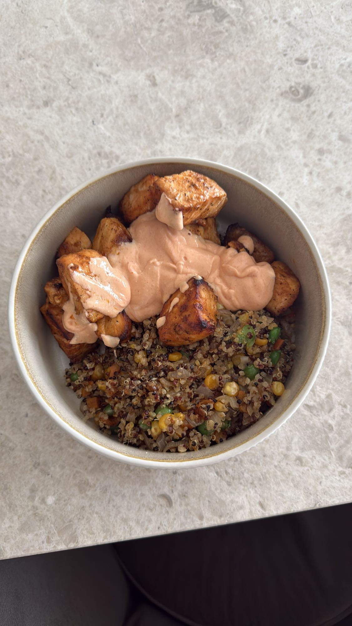 Salmon Quinoa Bowl