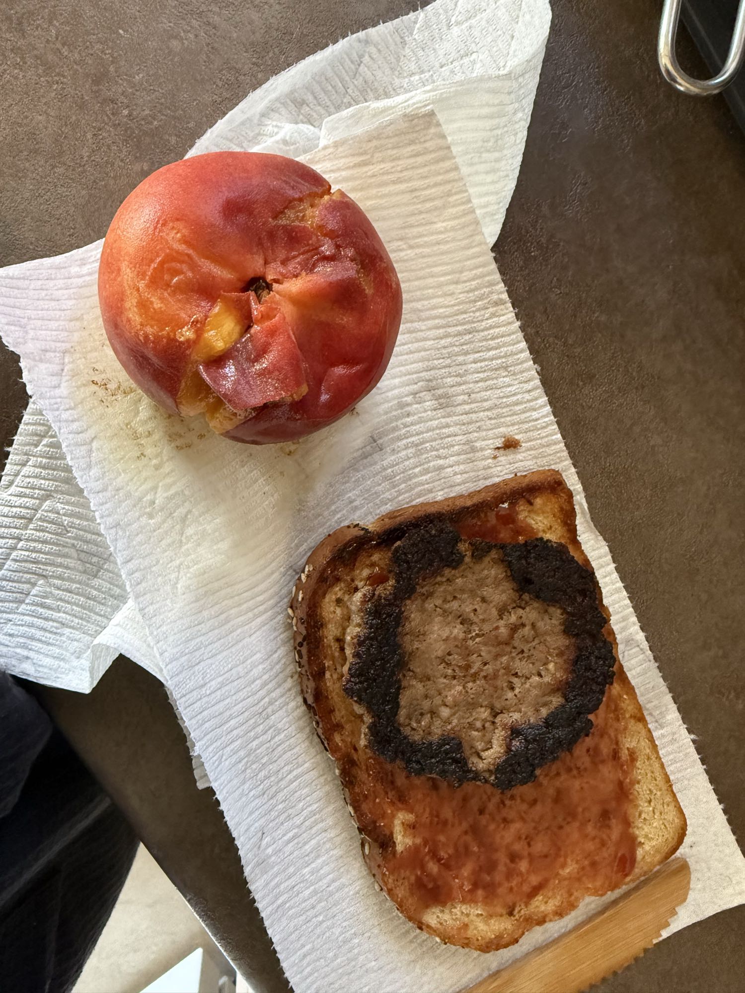 Peach and Patty Toast
