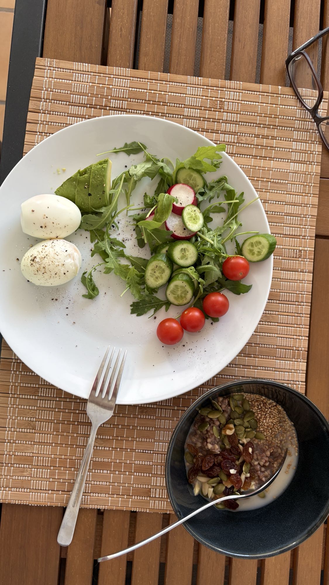 Egg Salad and Porridge
