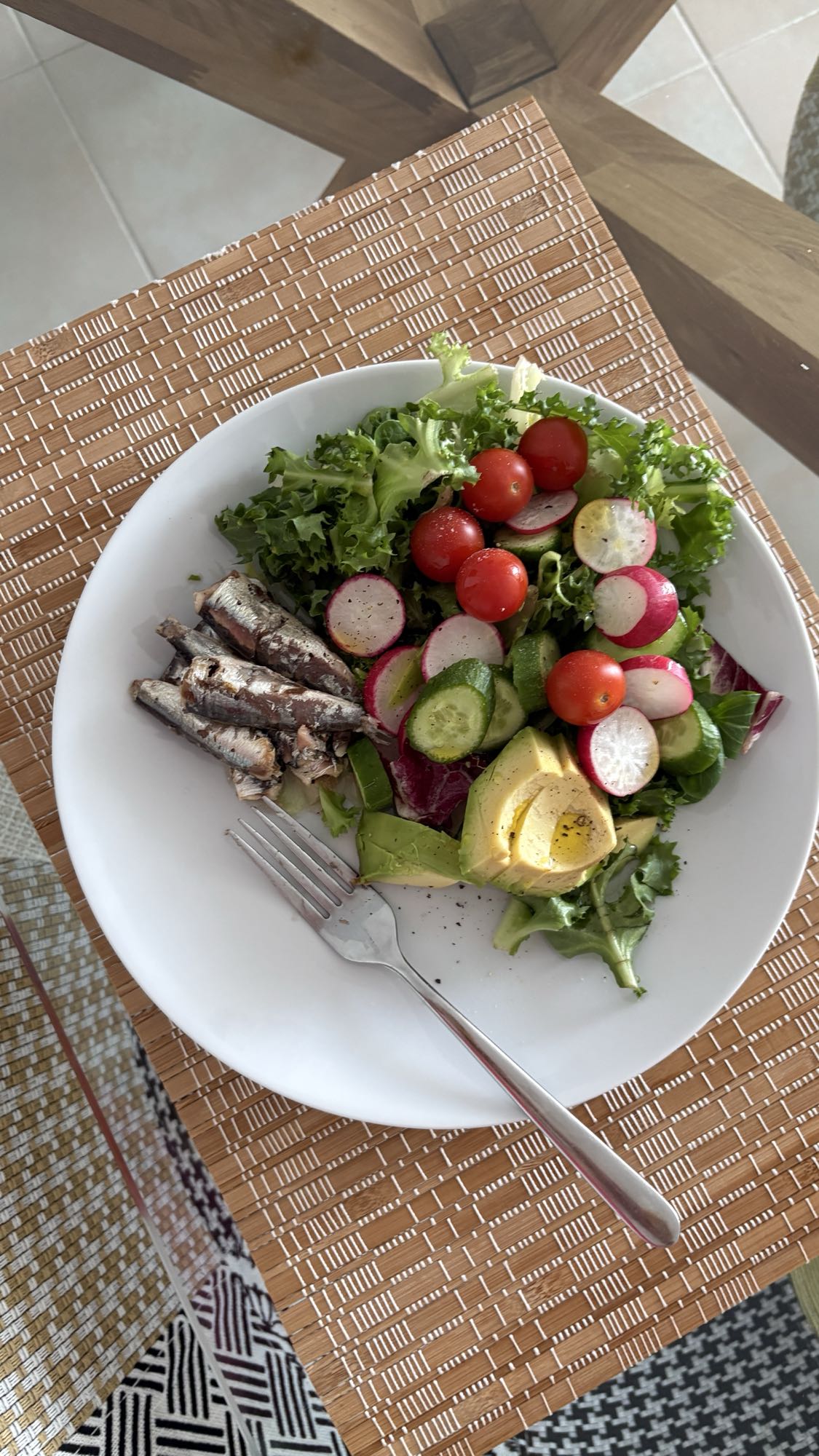 Sardine Avocado Salad