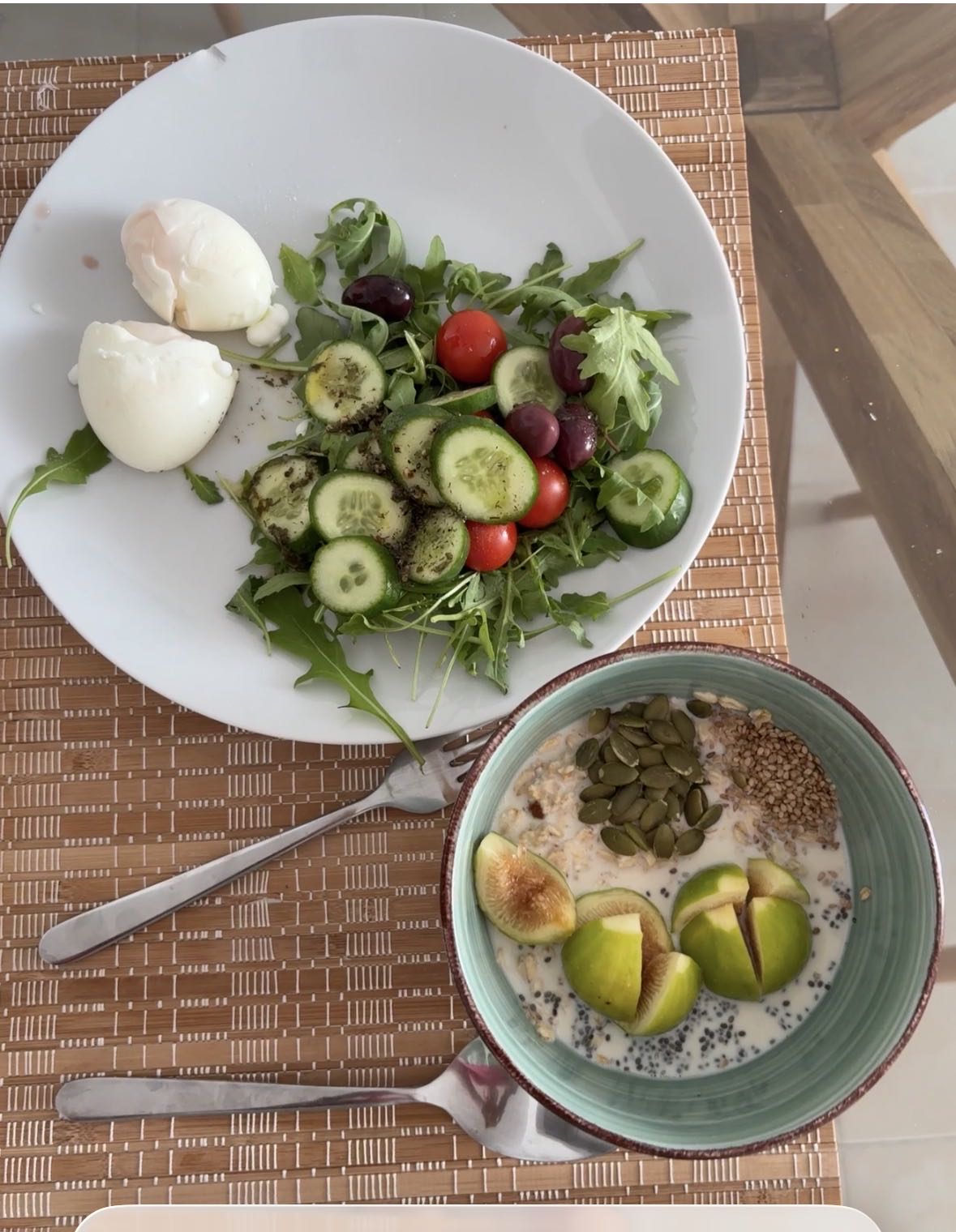 Egg Salad Oat Bowl