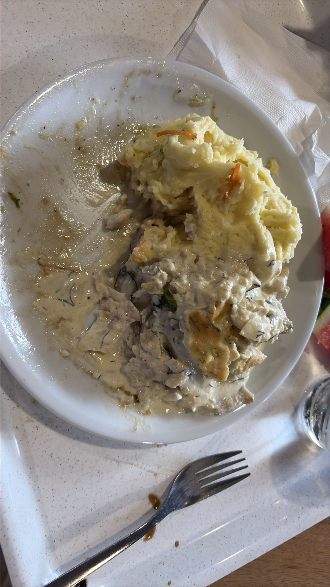 Potatismos med kyckling