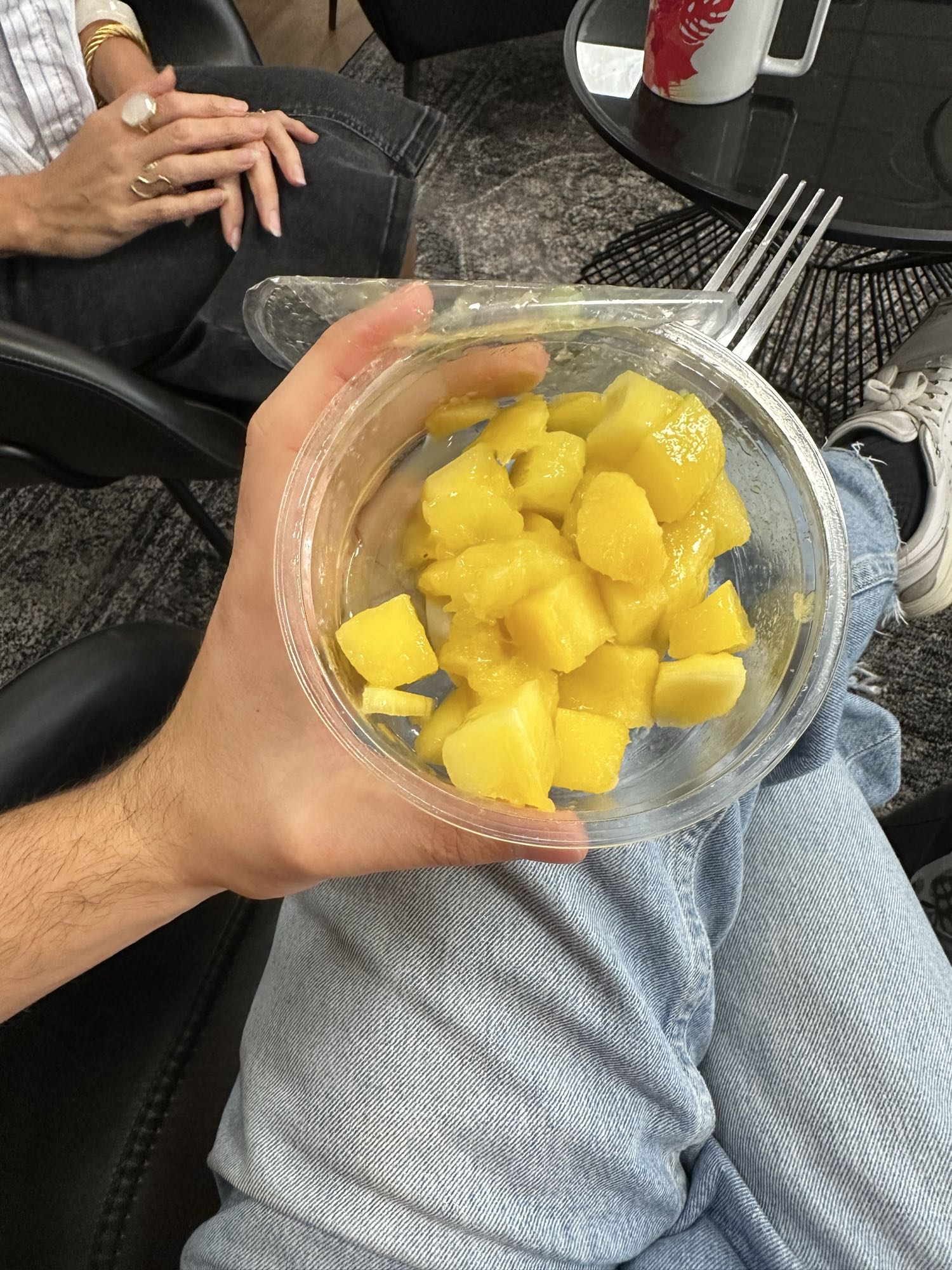 Mangue en morceaux