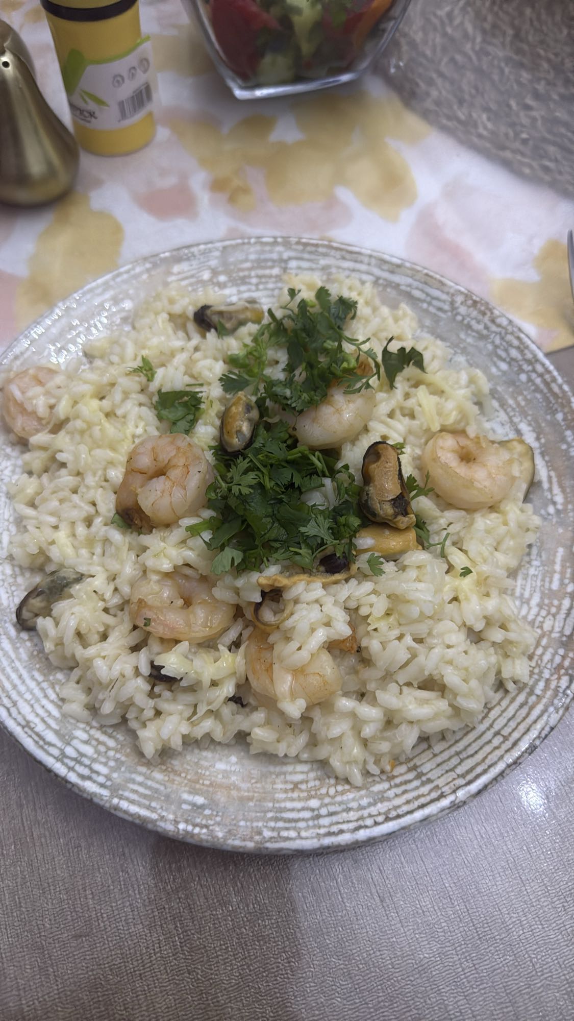 ризотто с морепродуктами
