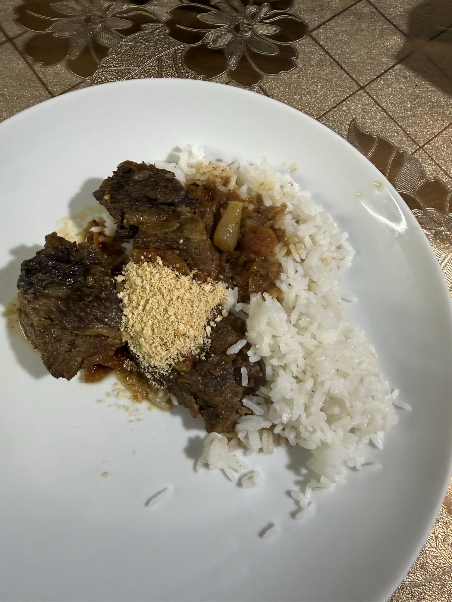 Arroz com carne