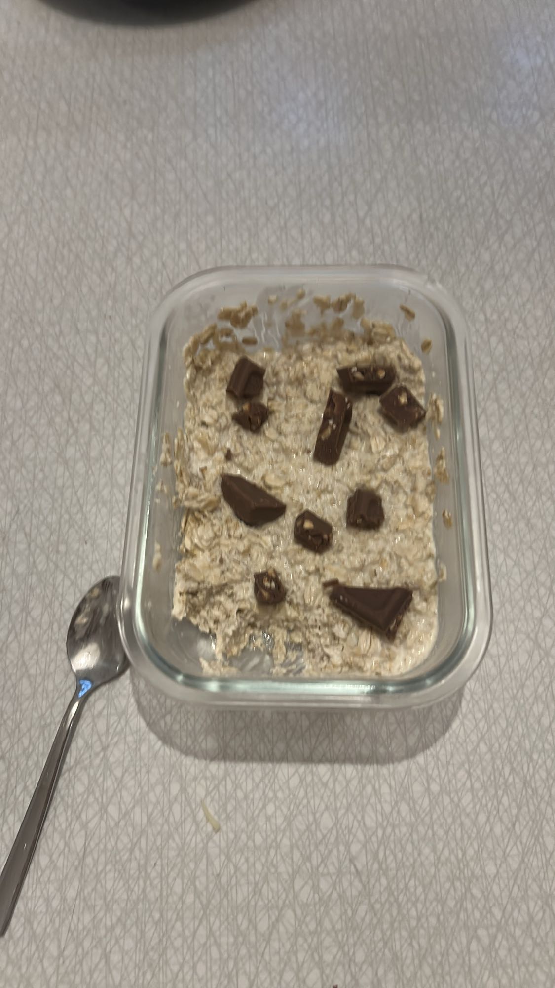 Havregryn med choklad