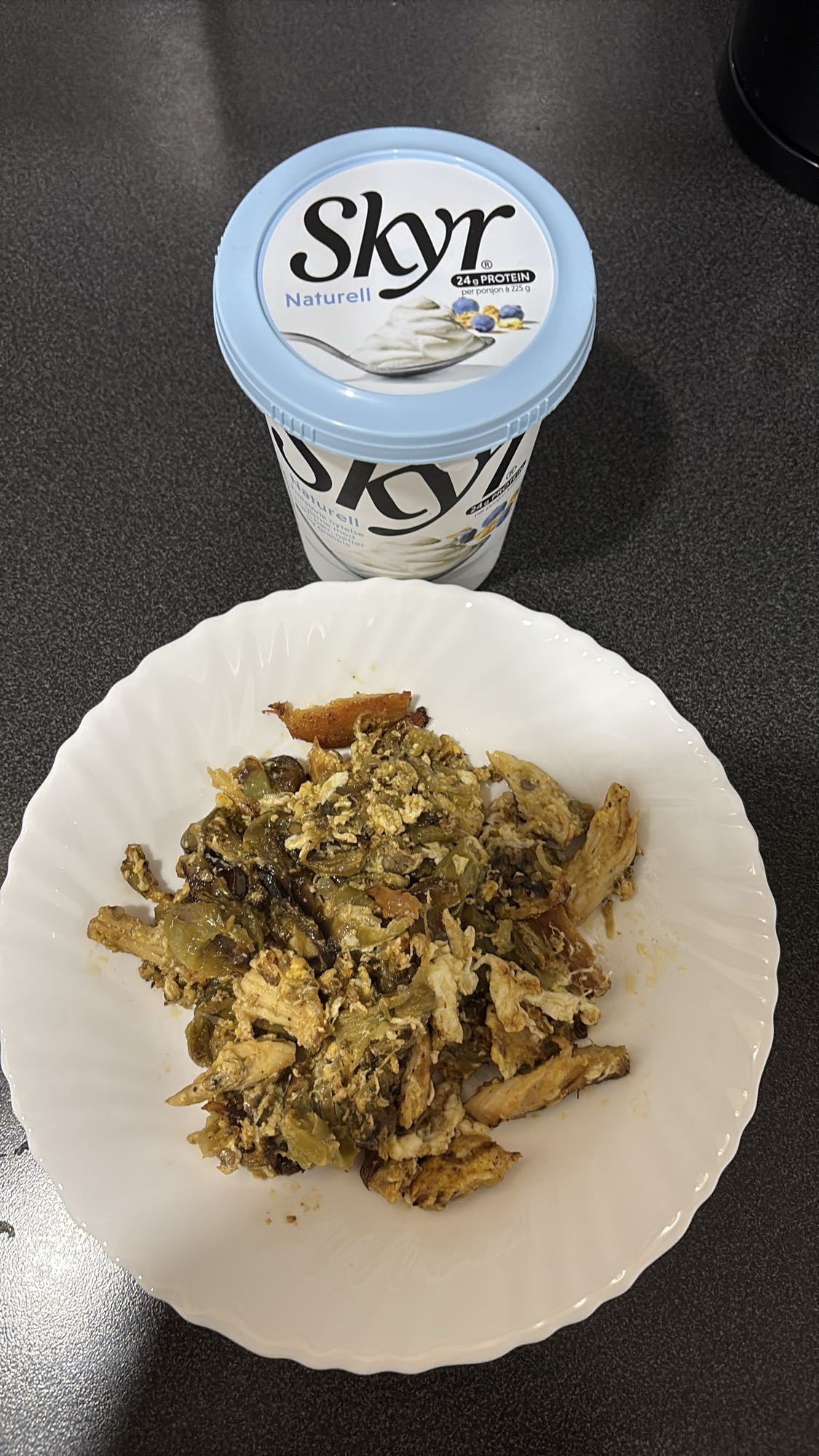 Kyllinggryte med skyr