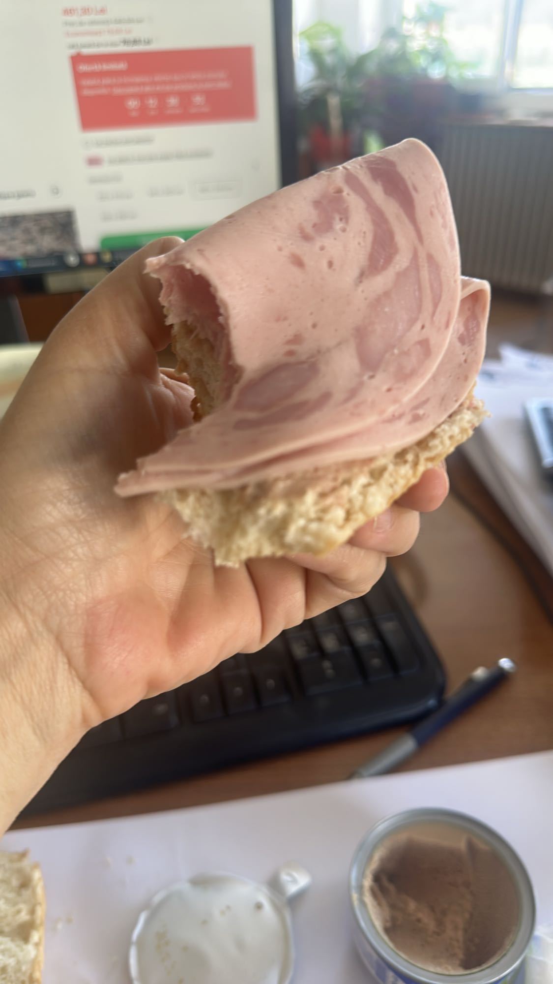 Mortadella Rice Cake