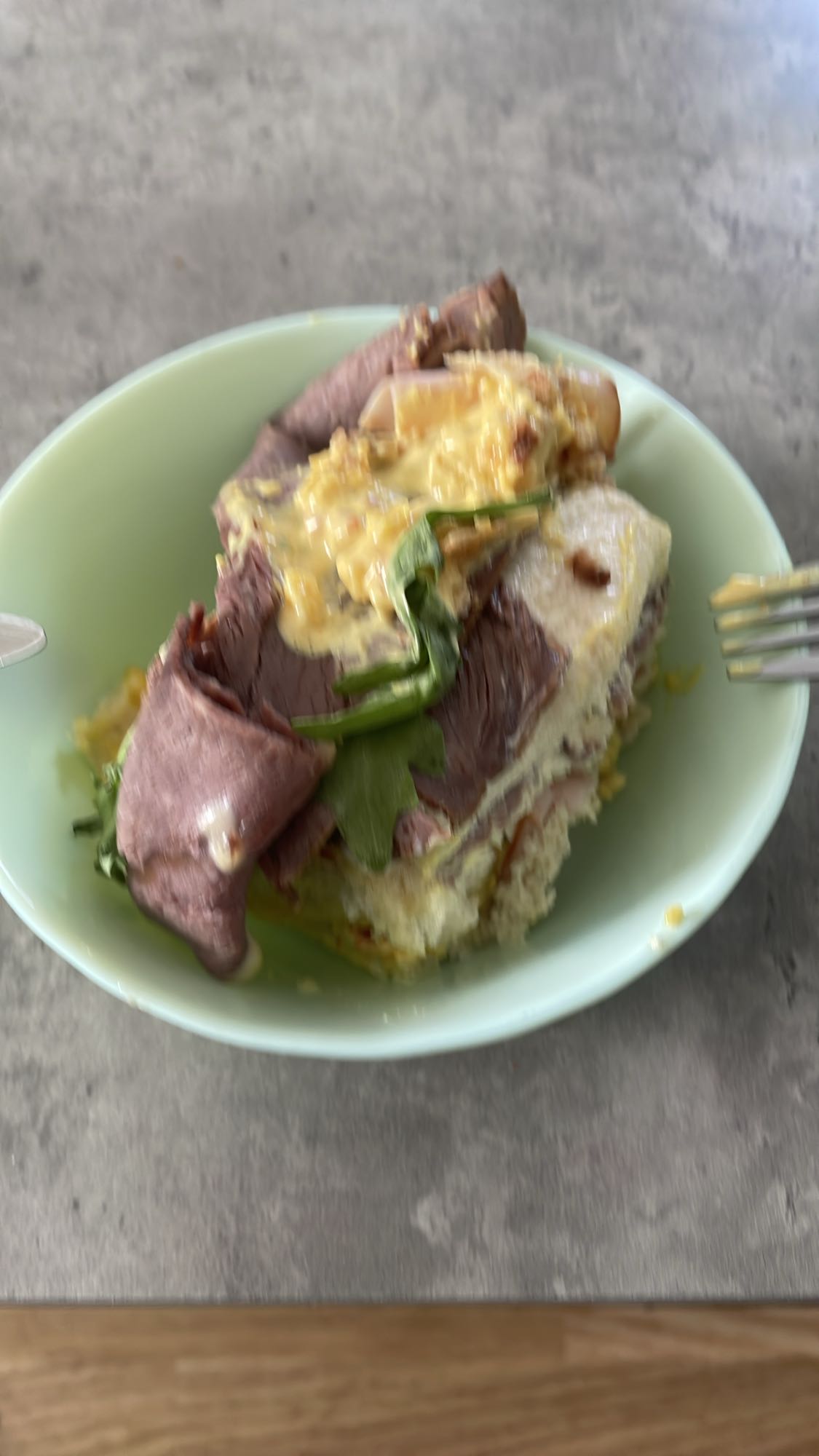Smörgås med rostbiff