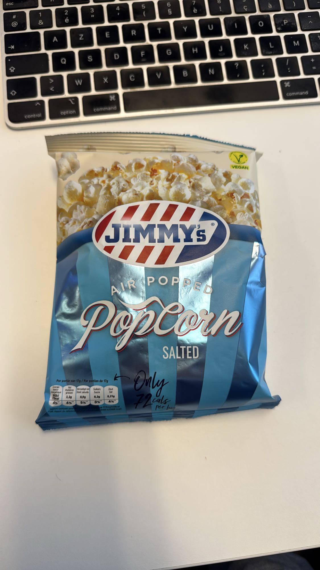 Salted Popcorn