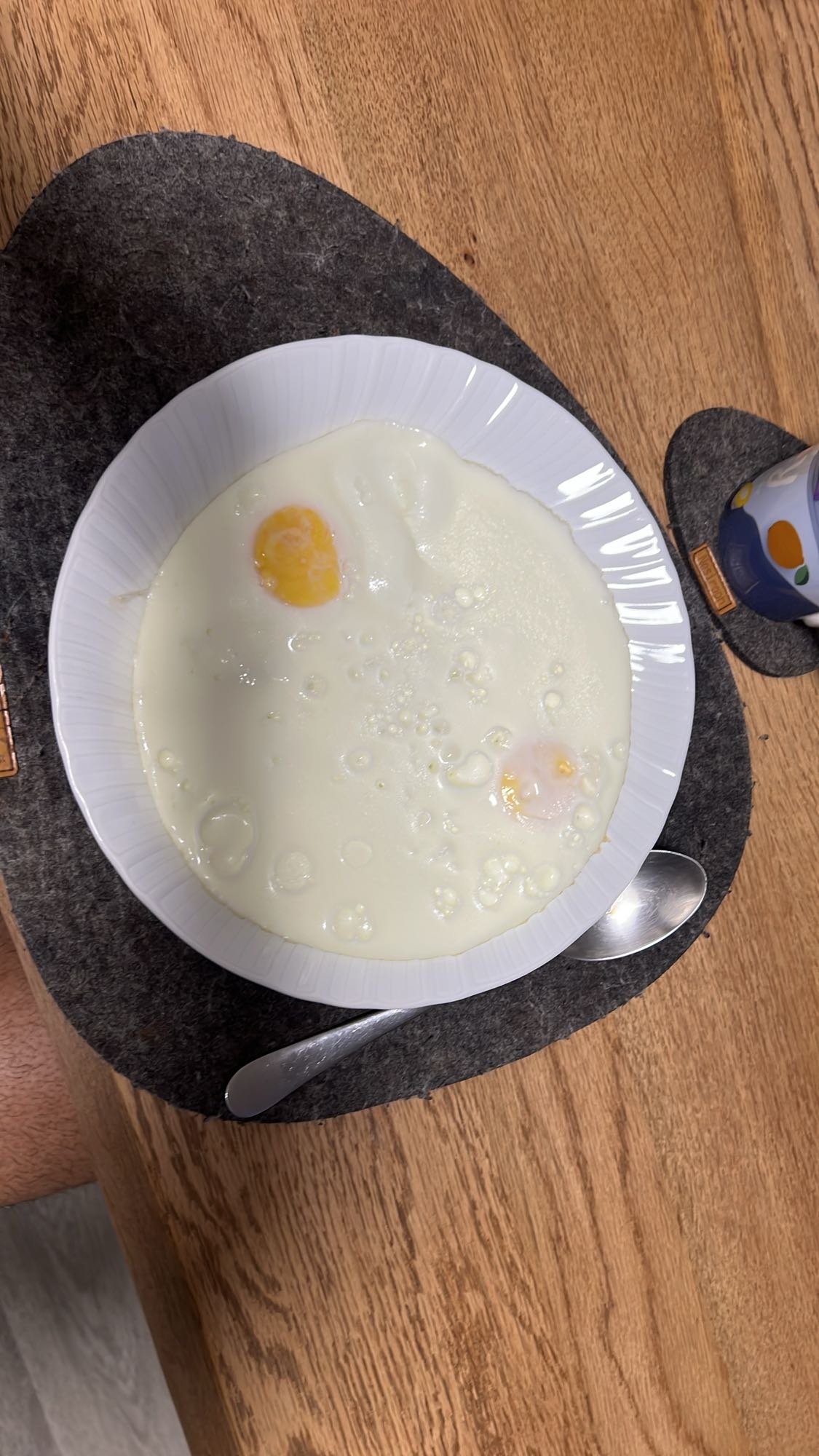 Uova nel latte