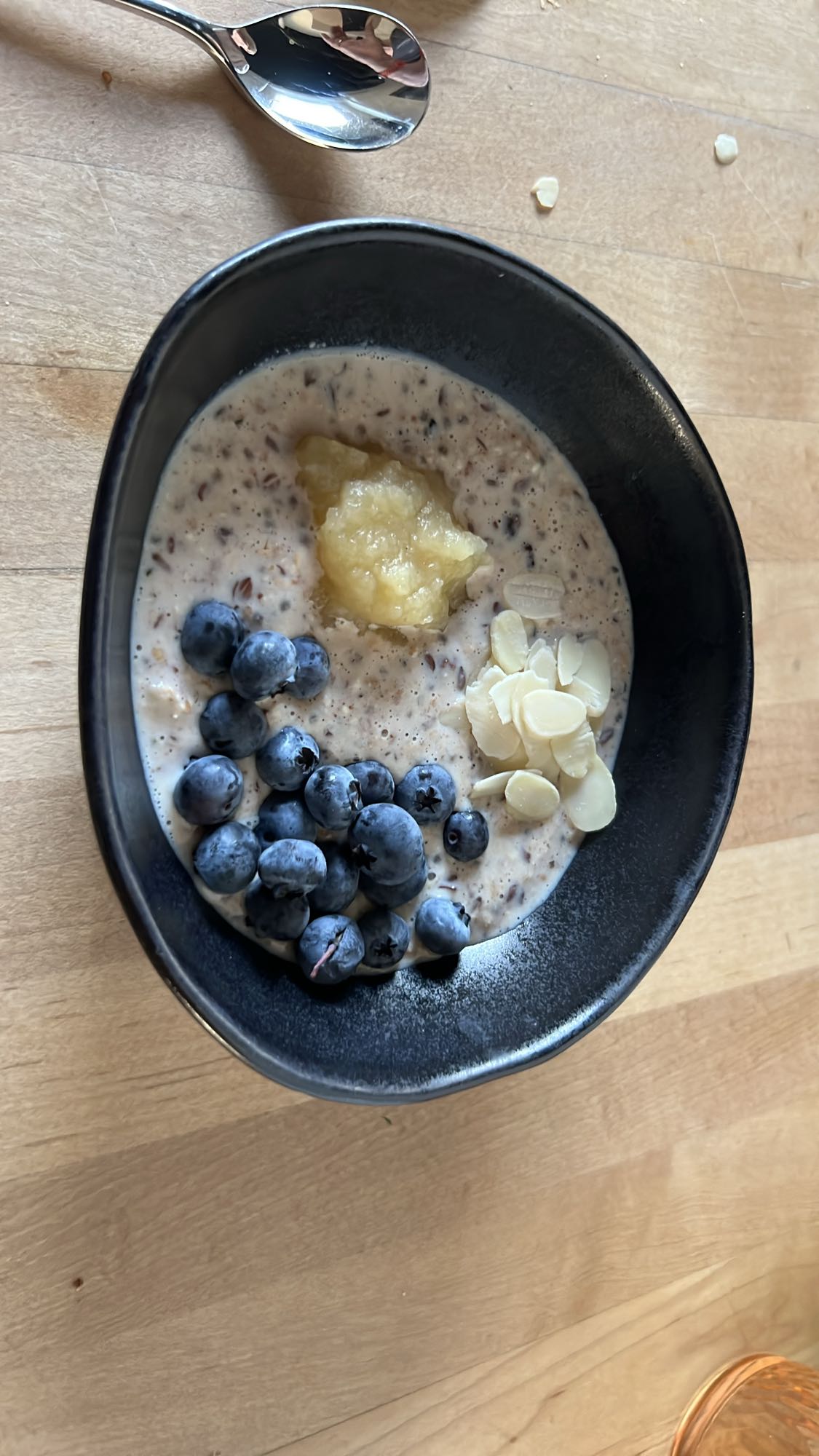 Müsli mit Blaubeeren