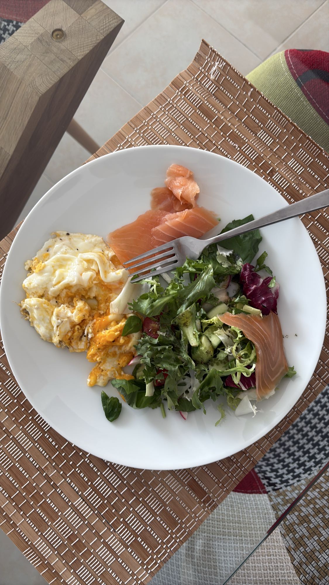 Eggs Salmon Salad