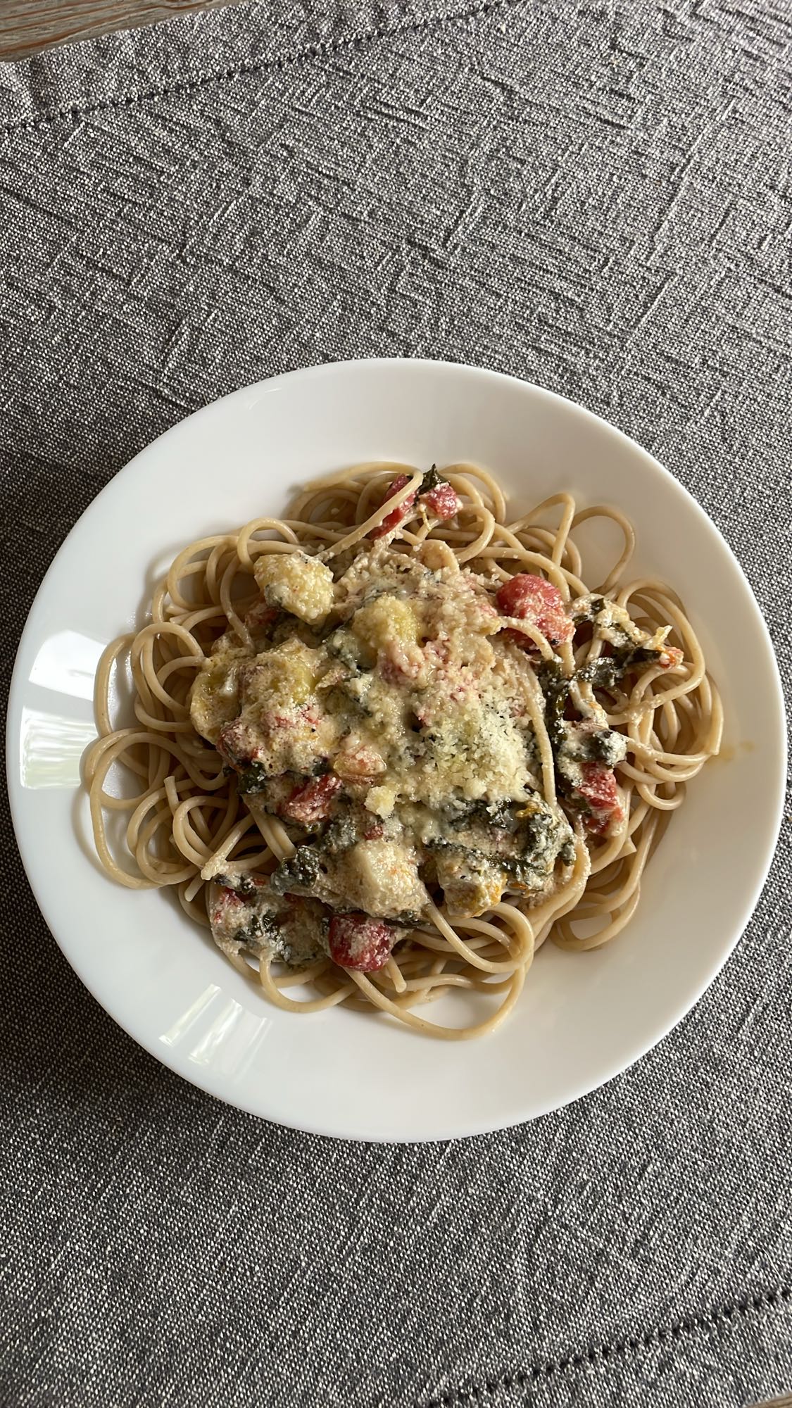 Spaghetti z kurczakiem
