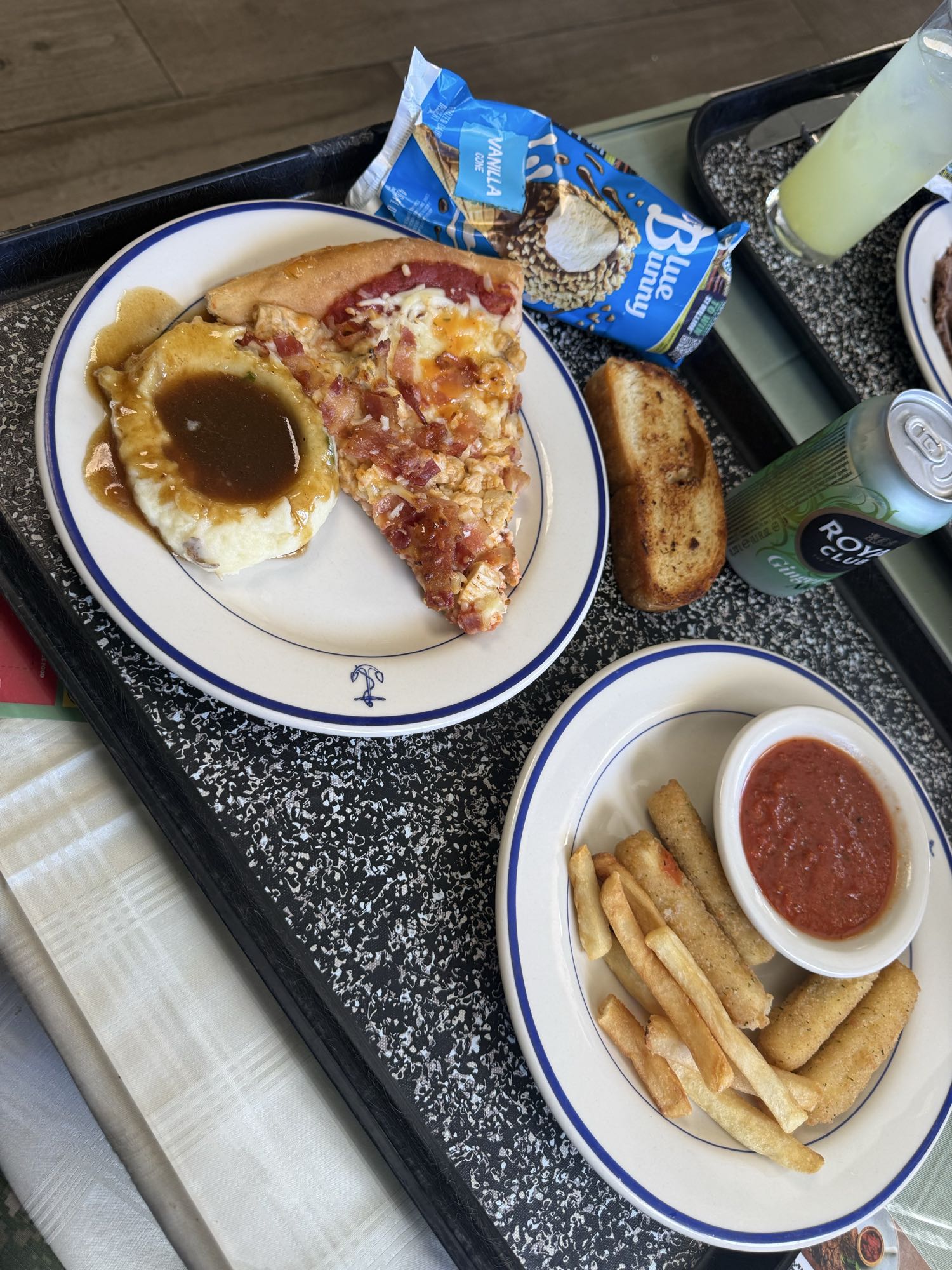 Pizza and Snack Plate