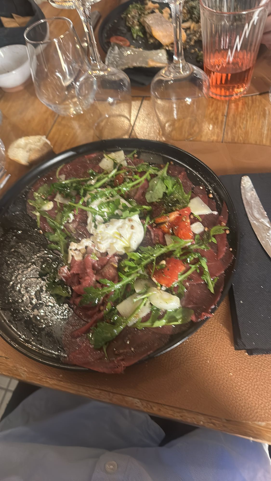 Carpaccio de boeuf