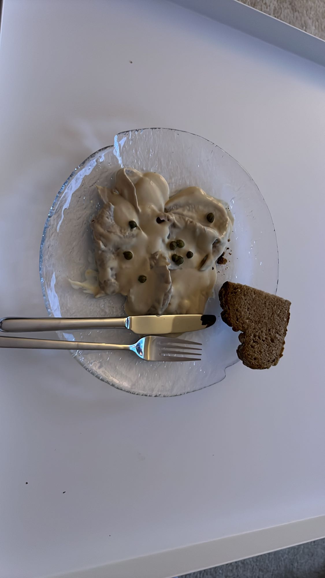 Hering mit Sahnesoße
