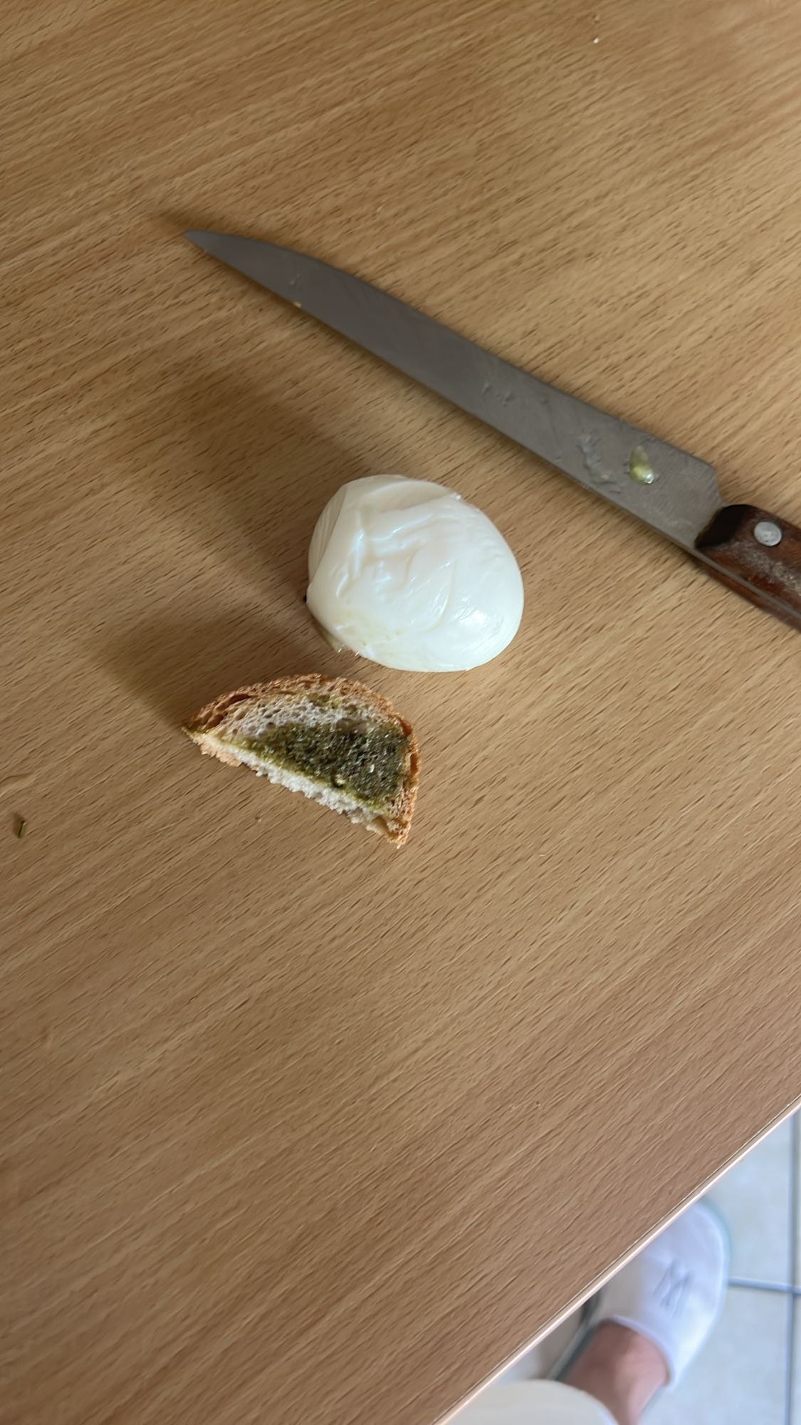 Jajko z pieczywem