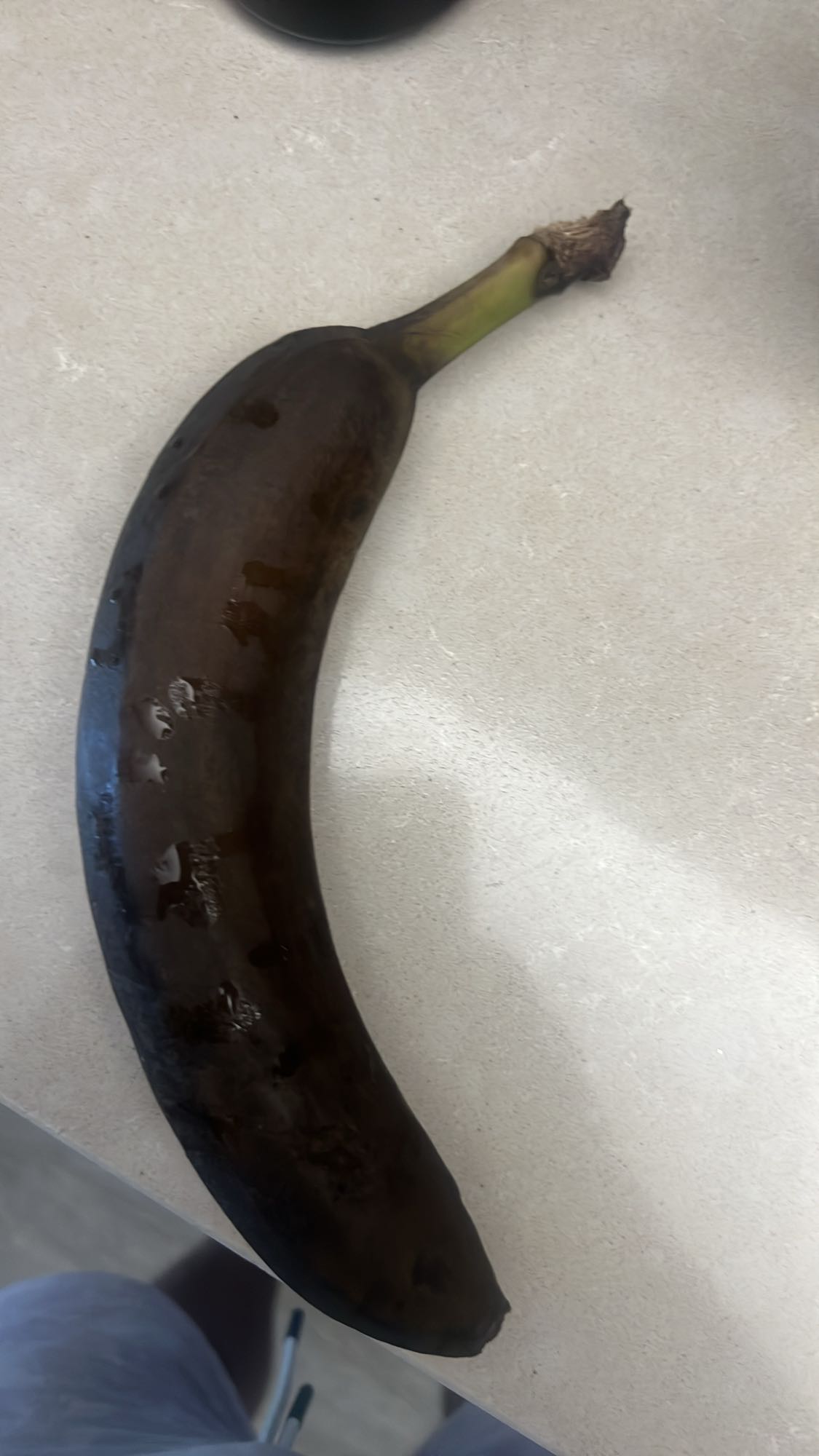 Banana molto matura