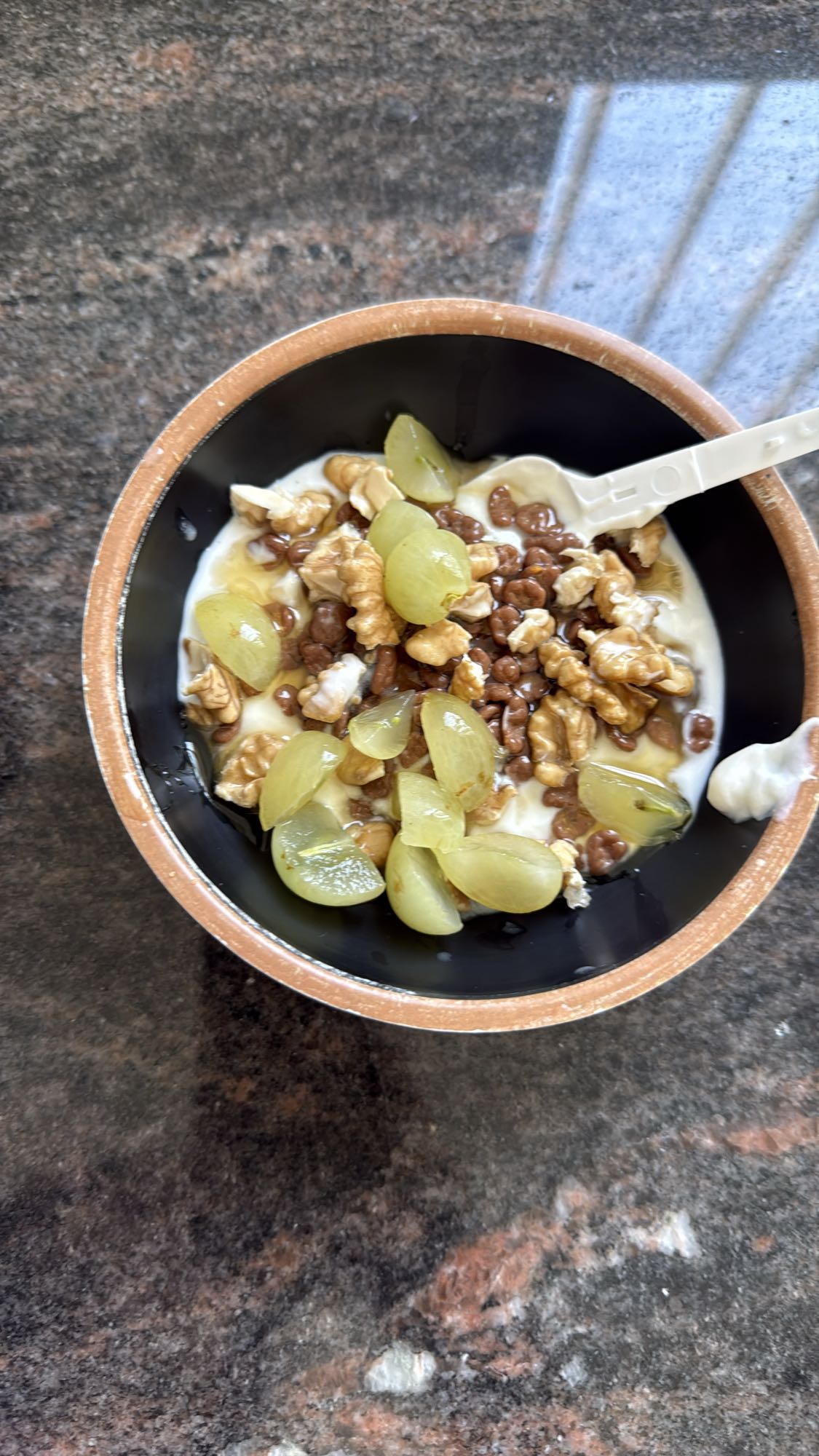 Yogurt Grape Nut Bowl