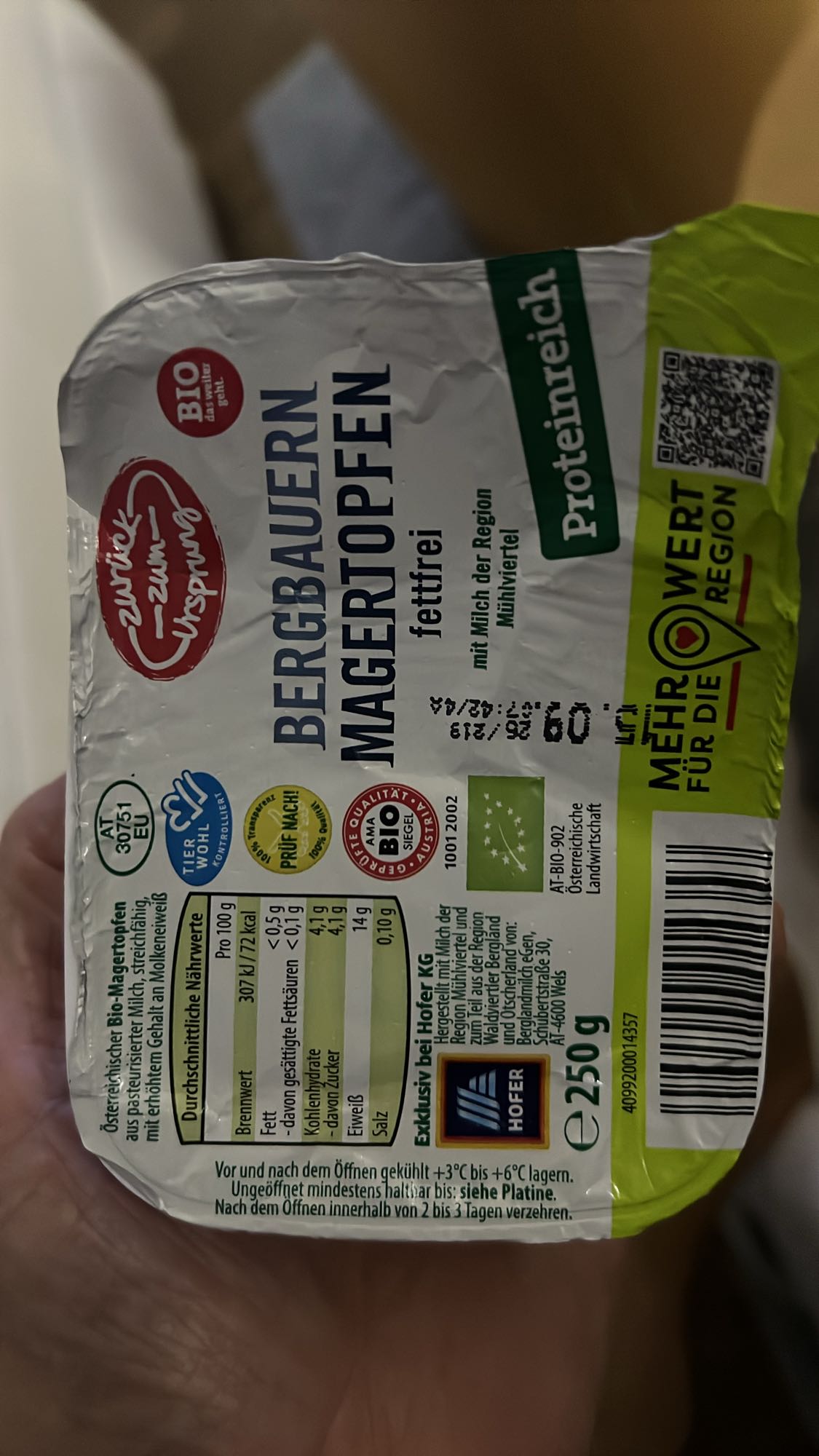 Twaróg chudy proteinowy
