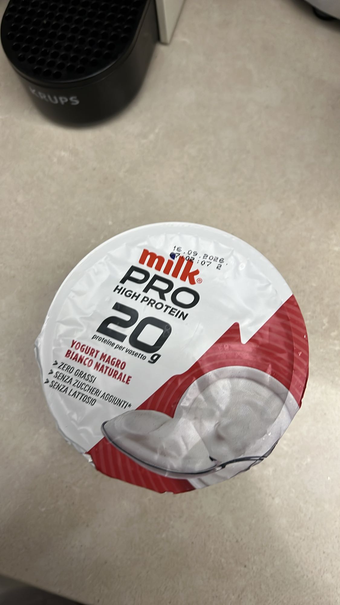 Yogurt proteico bianco