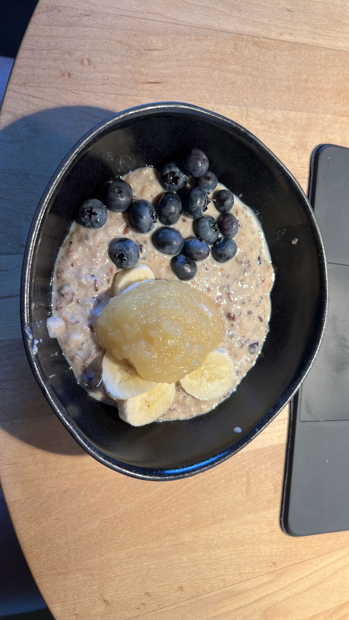 Haferbrei mit Obst