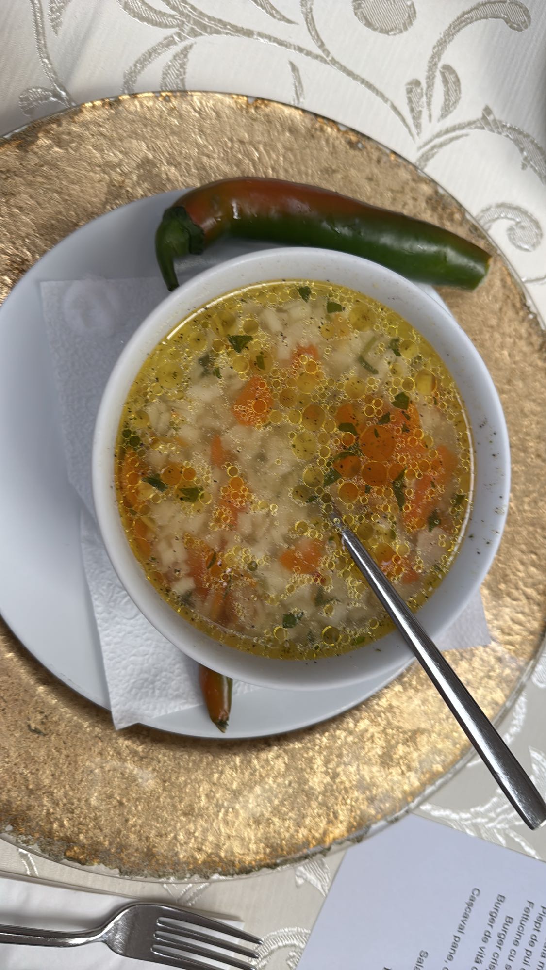 Chicken Rice Soup