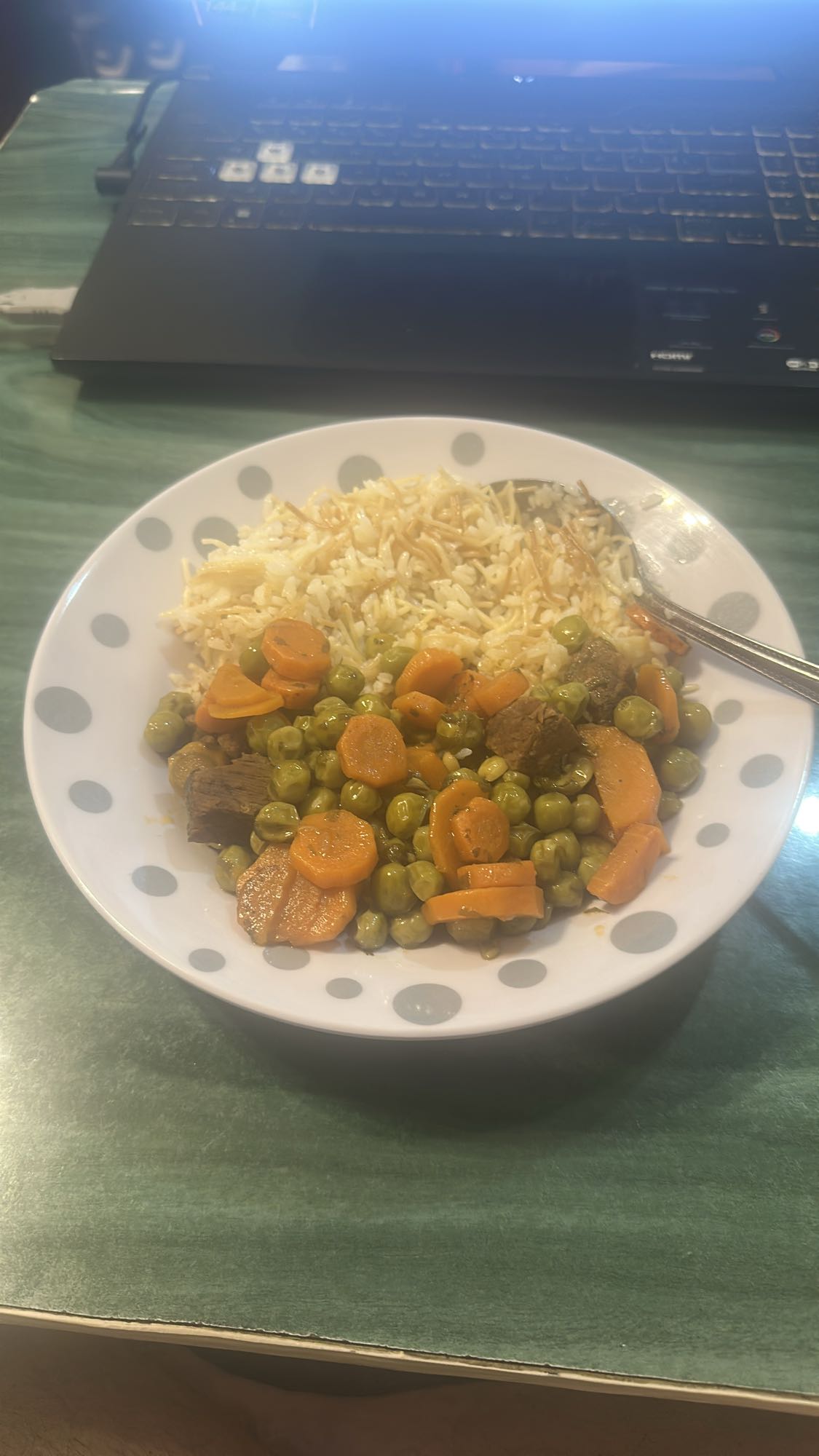 Rice Beef Veg Bowl