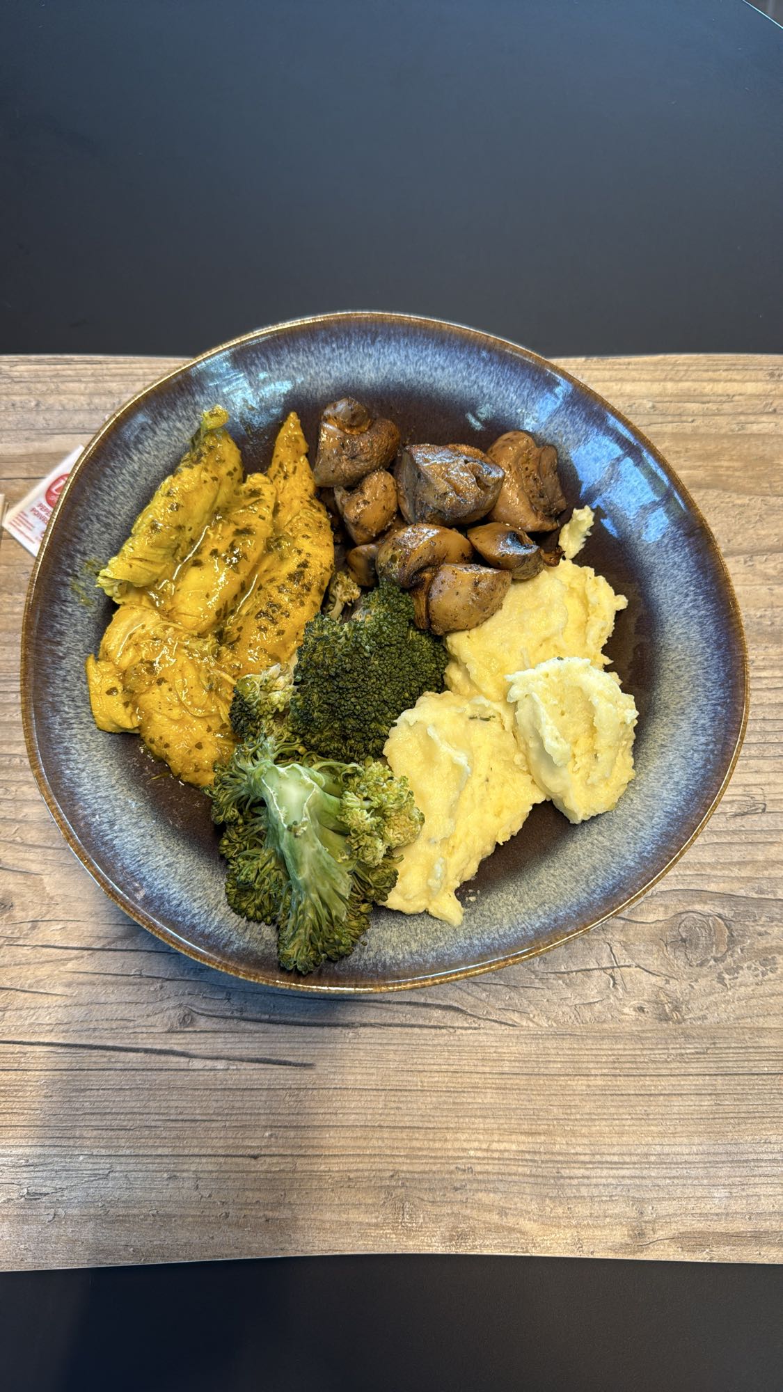 Chicken Mash Broccoli
