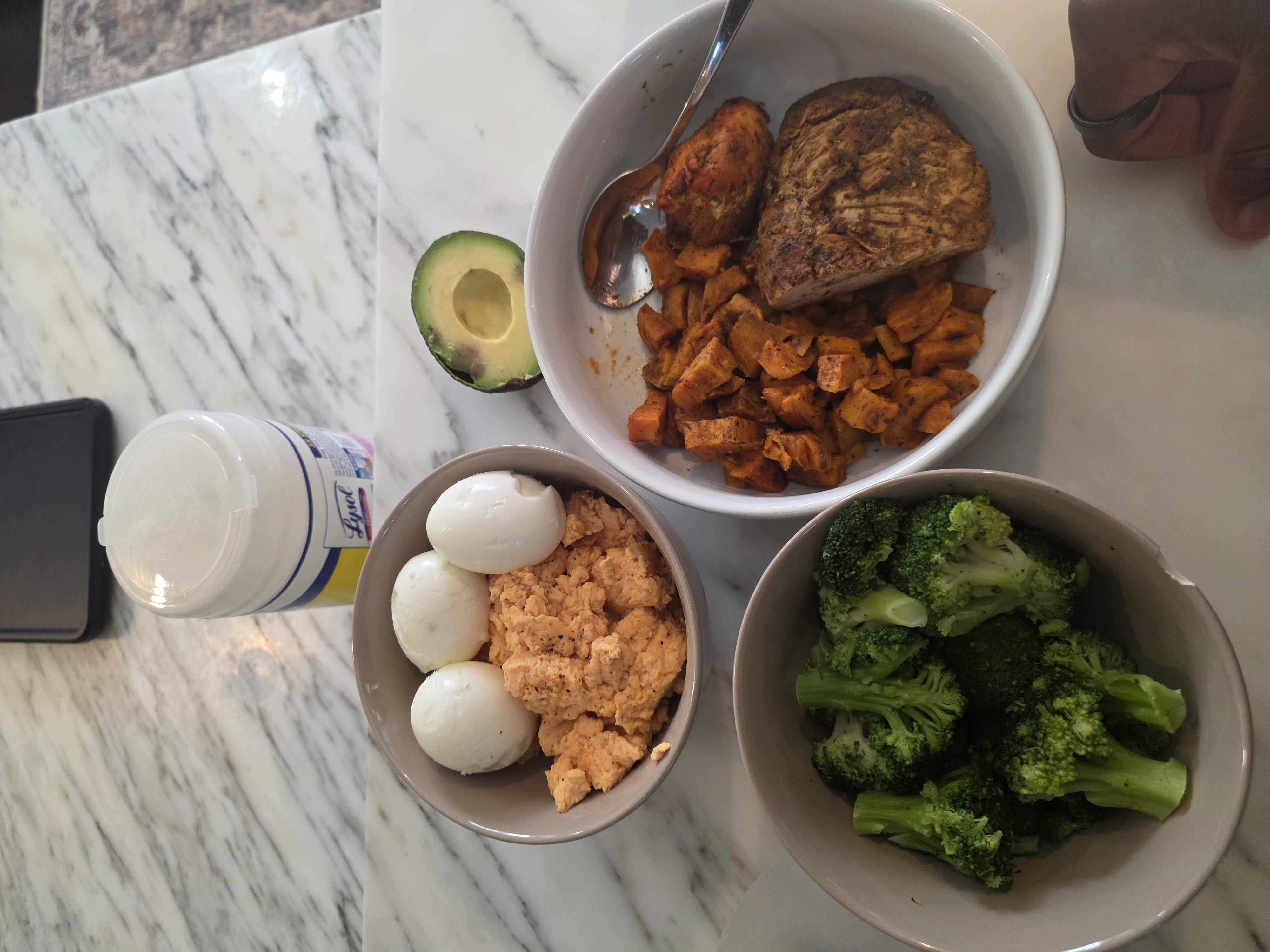 Chicken Veggie Protein Bowl