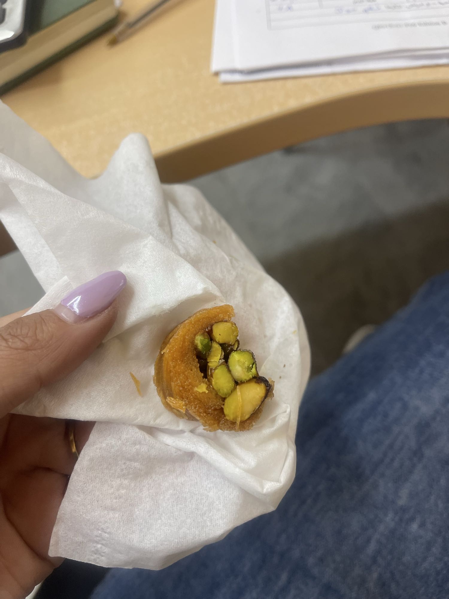 Pistachio Pastry Bite