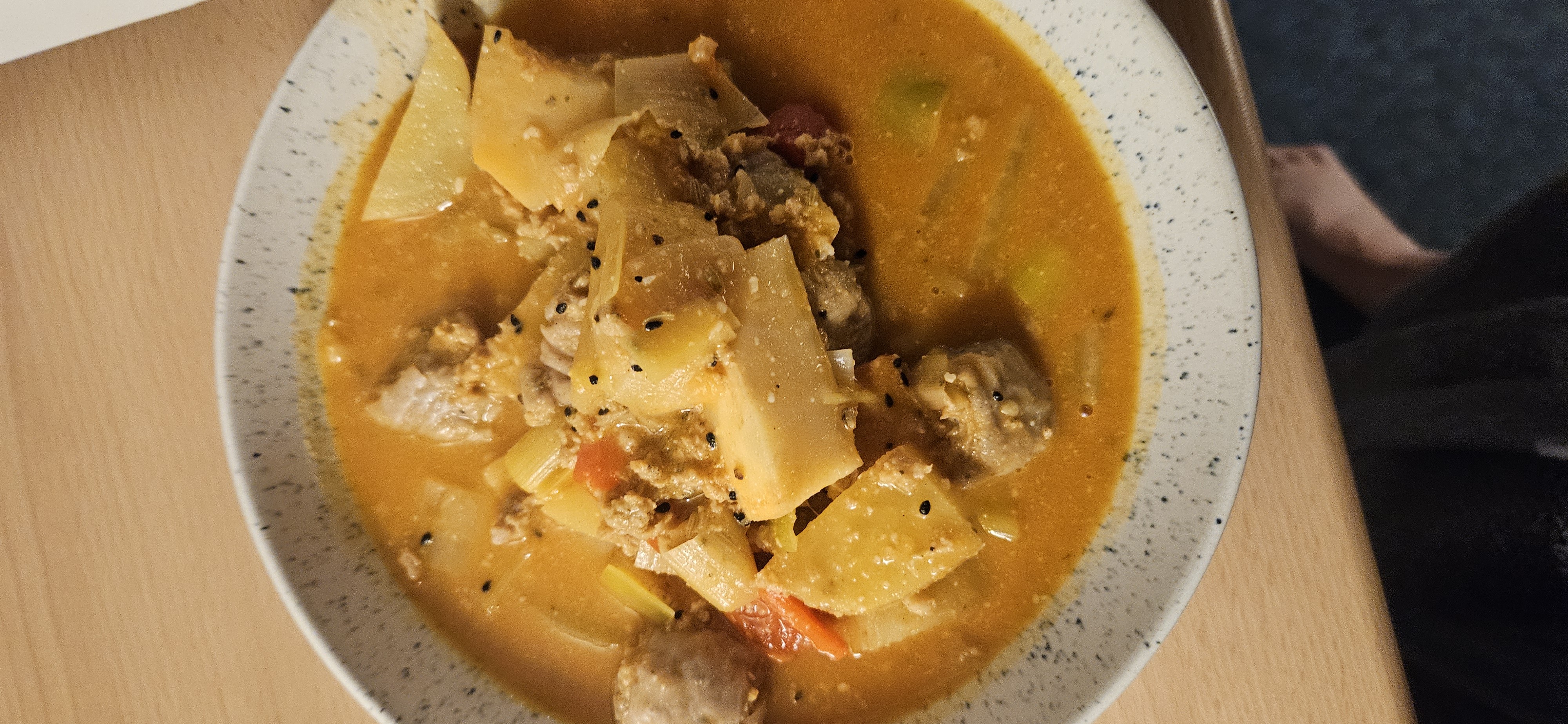 Tomato Meatball Soup