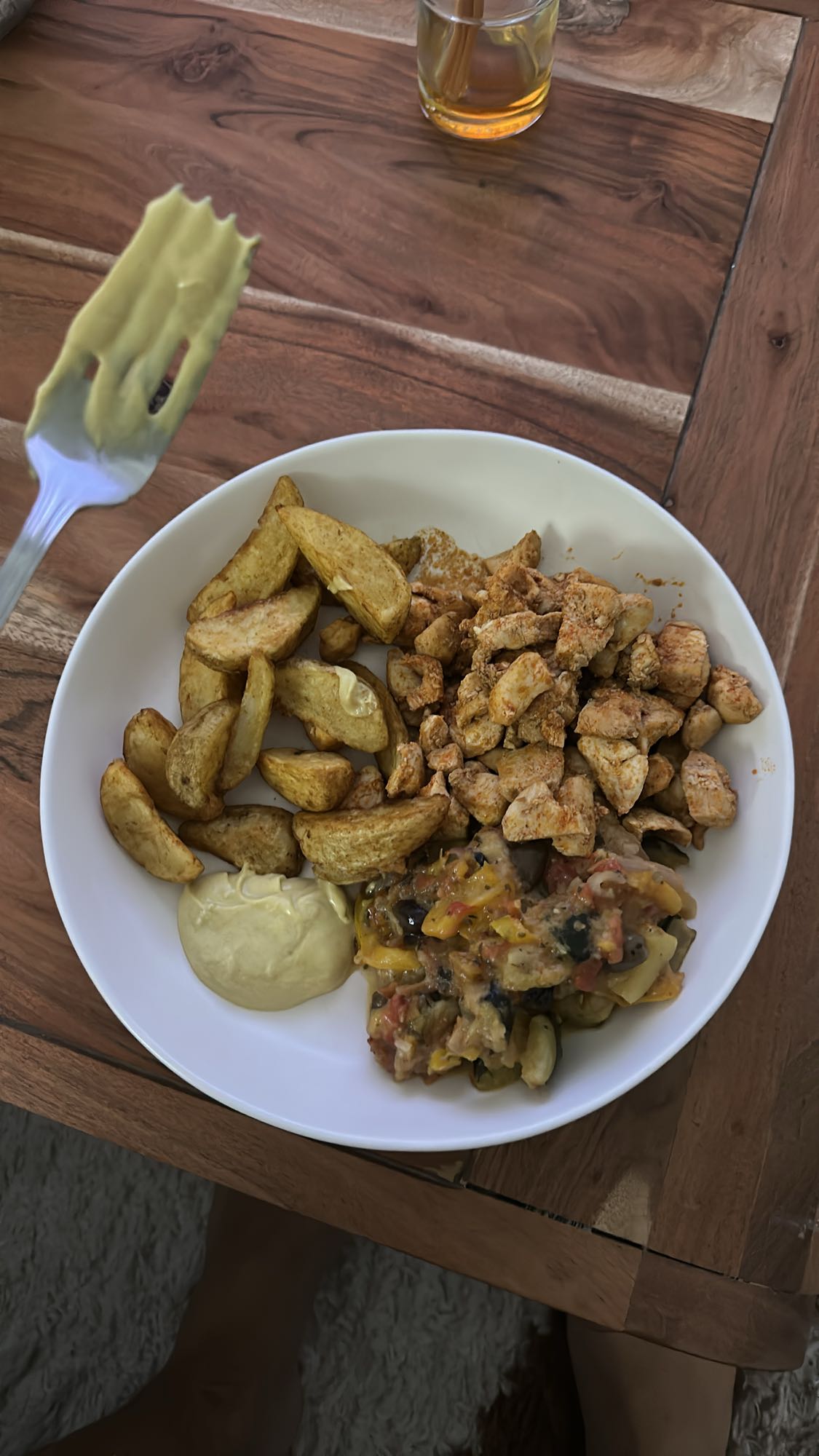 Poulet pommes de terre