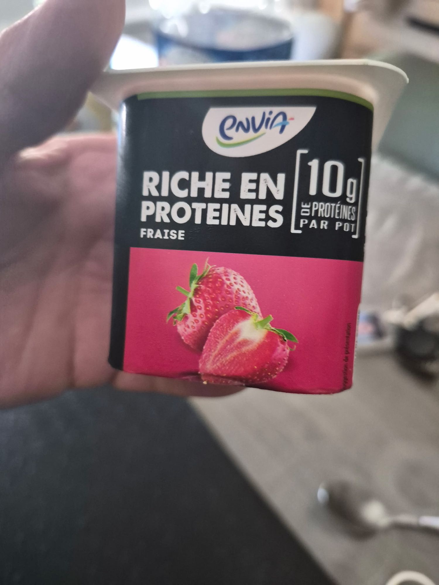Yaourt protéiné fraise