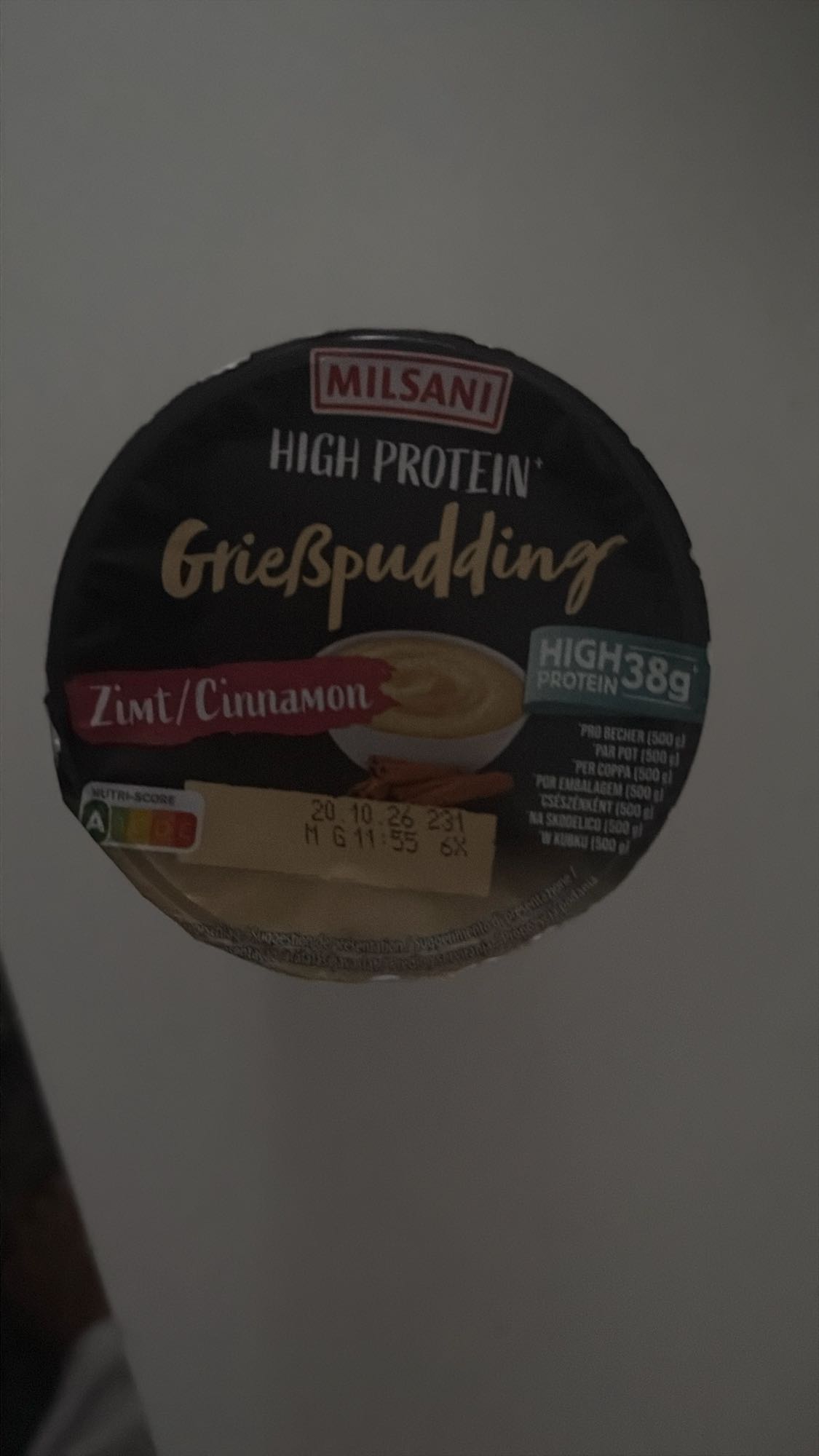 High Protein Grießpudding