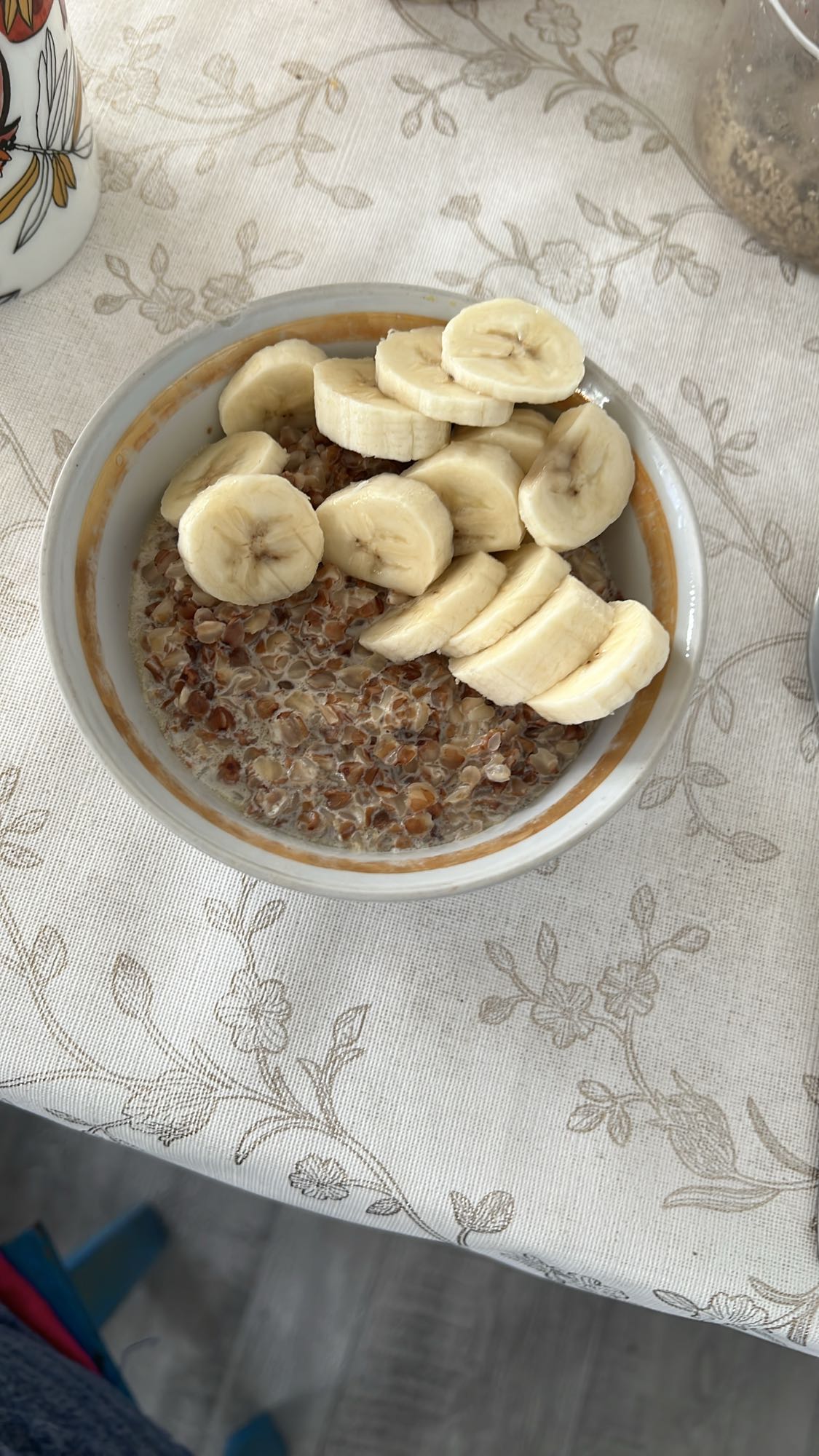 Гречка с бананом