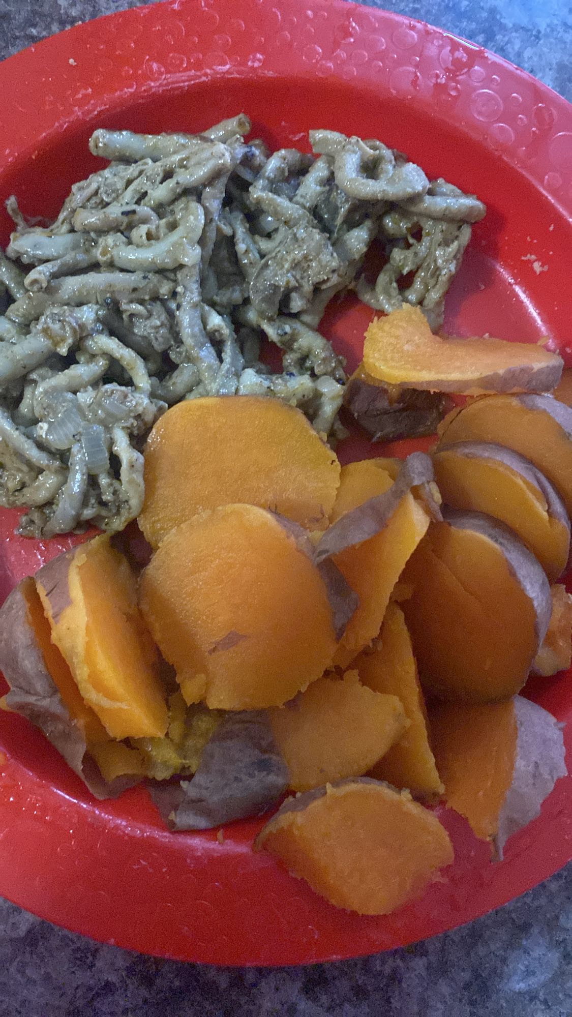 Sweet Potato and Tripe