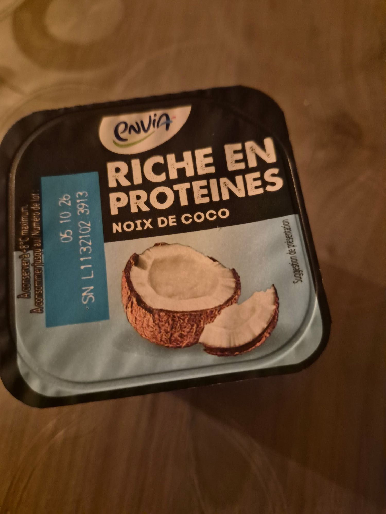 Dessert protéiné coco
