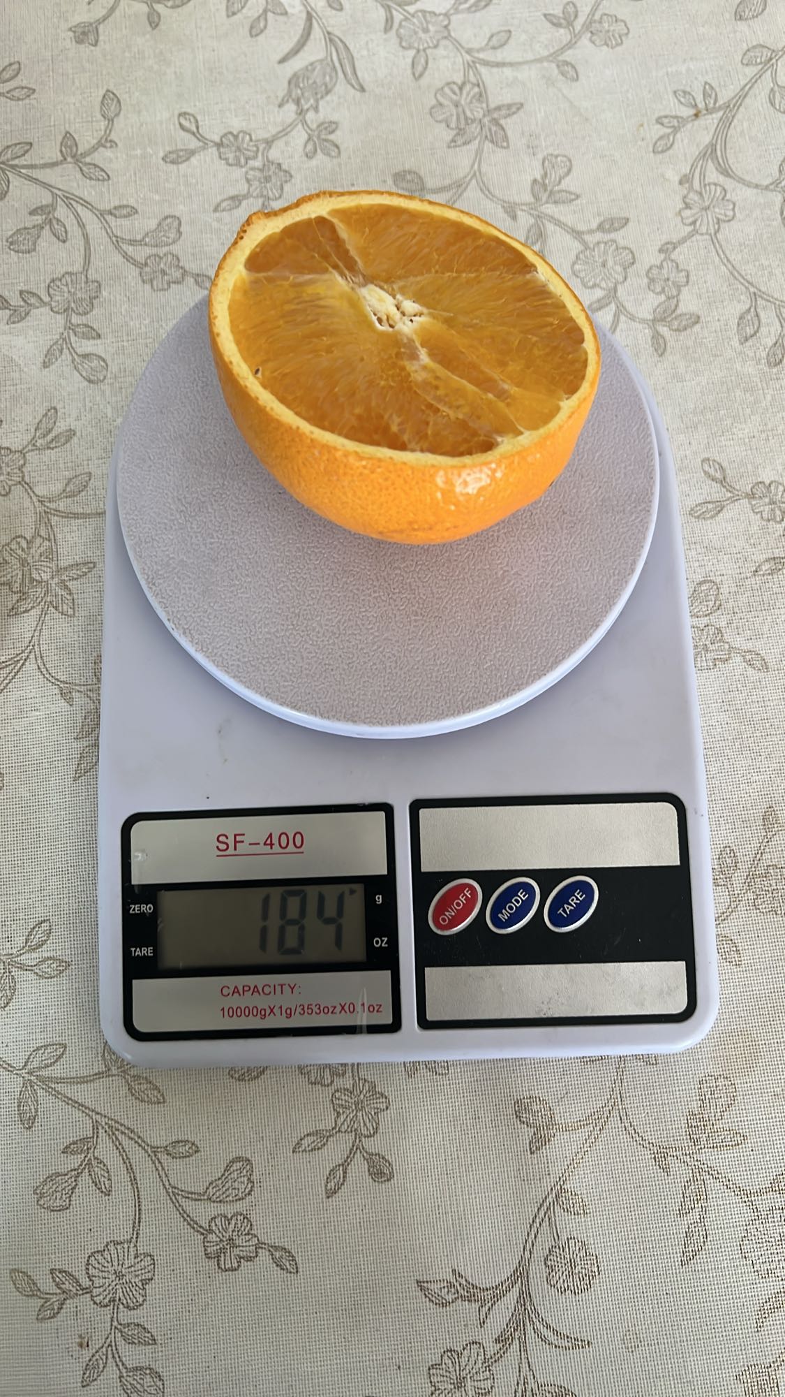 Половина апельсина