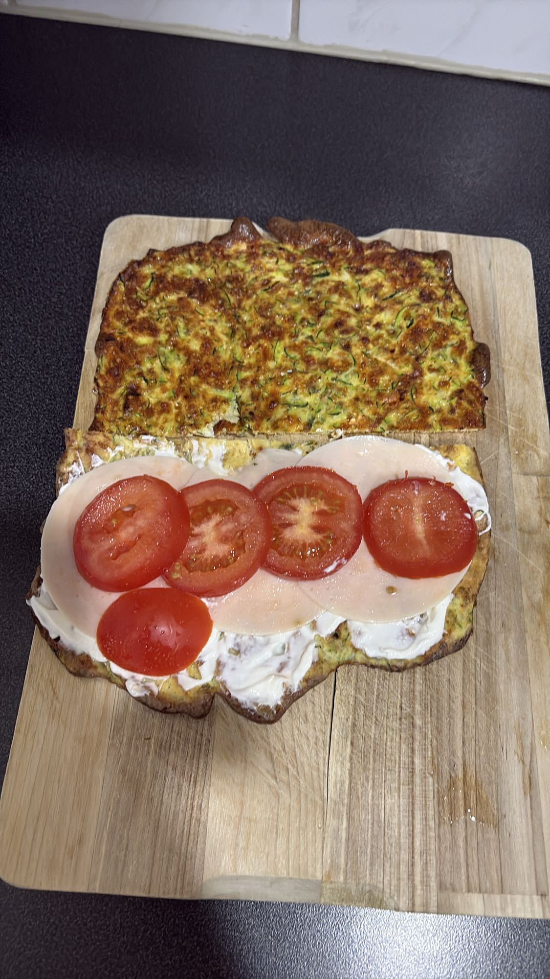 Squashtoast med kalkun