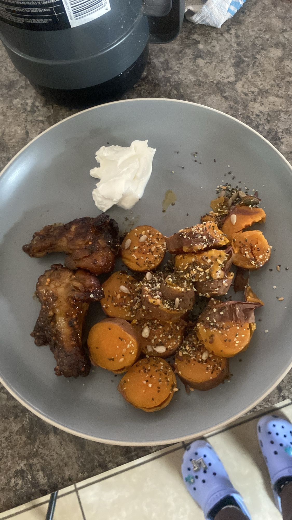 Chicken Sweet Potato Plate