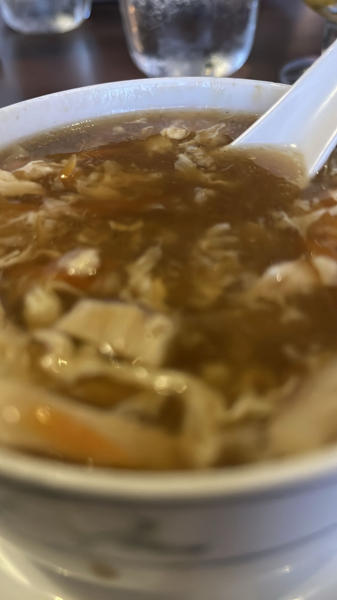 Äggdroppe soppa