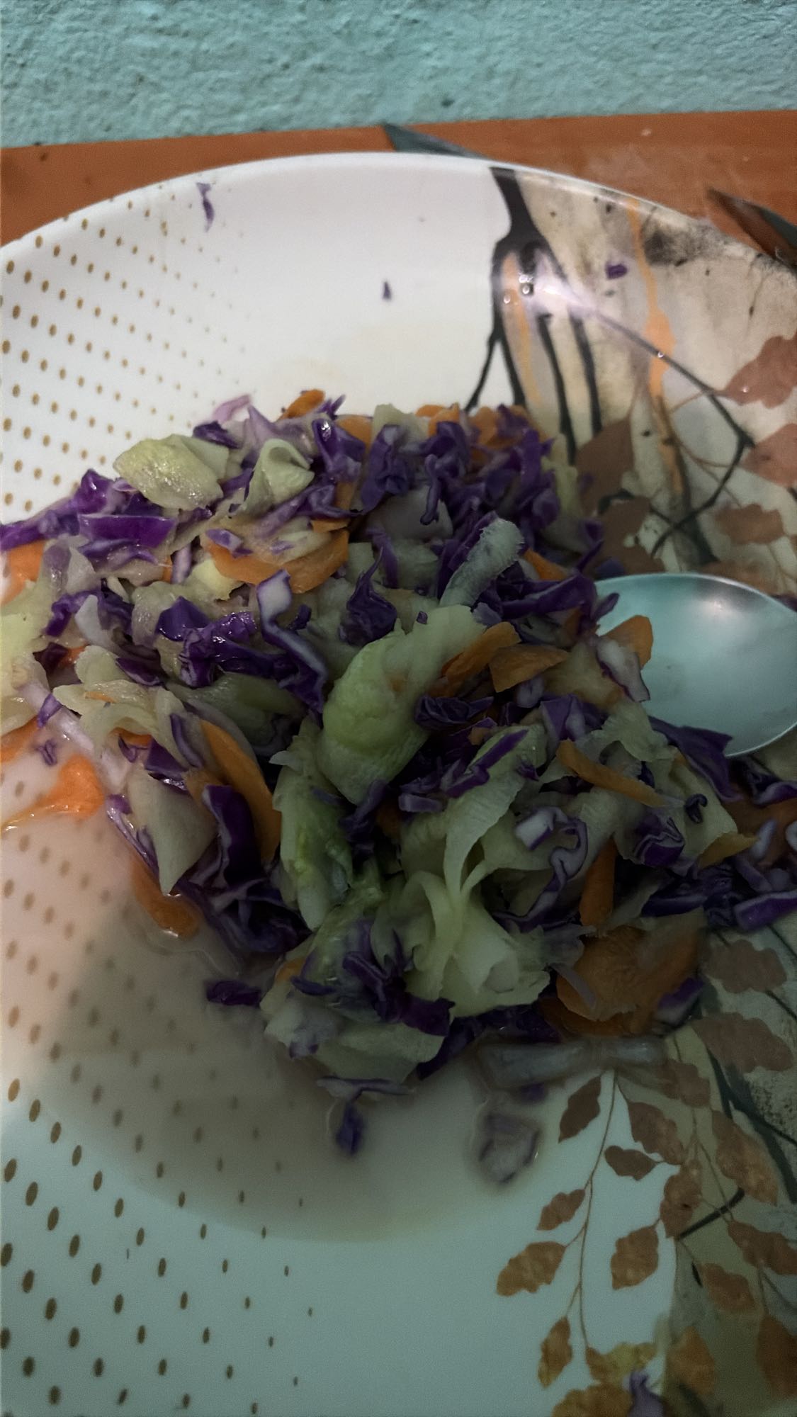 Cabbage Cucumber Salad